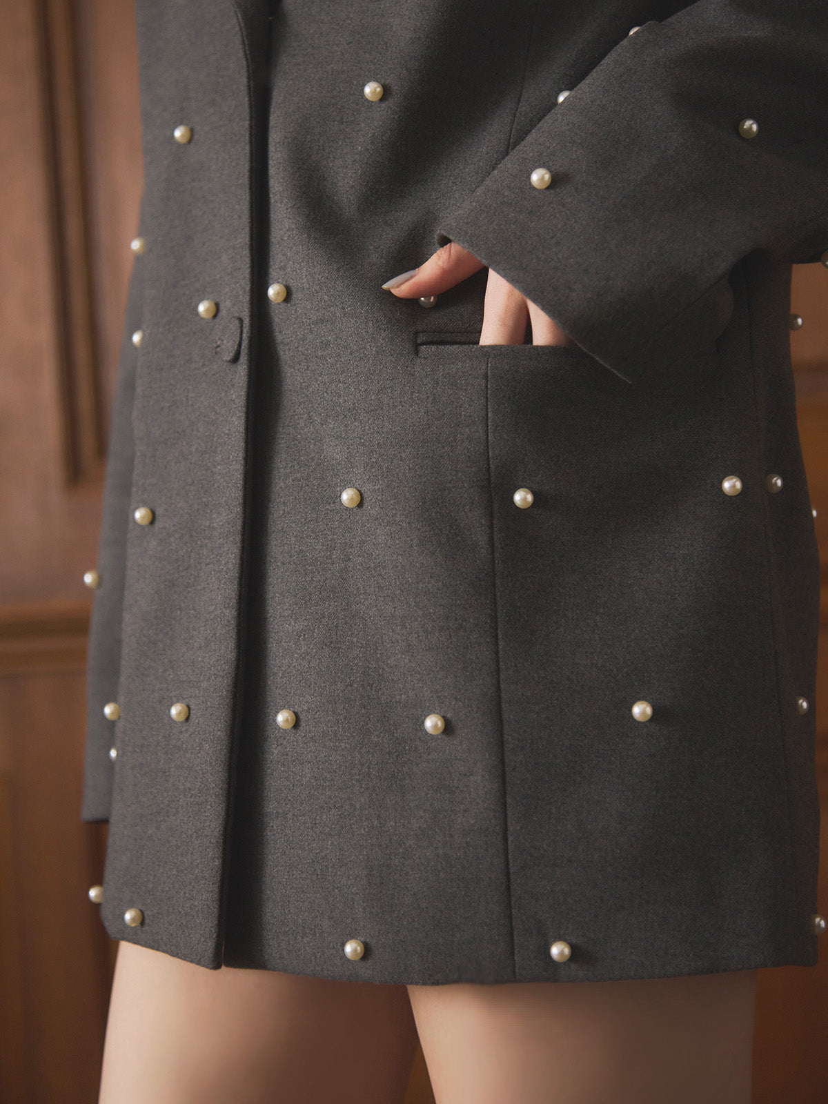 パールテーラードジャケット