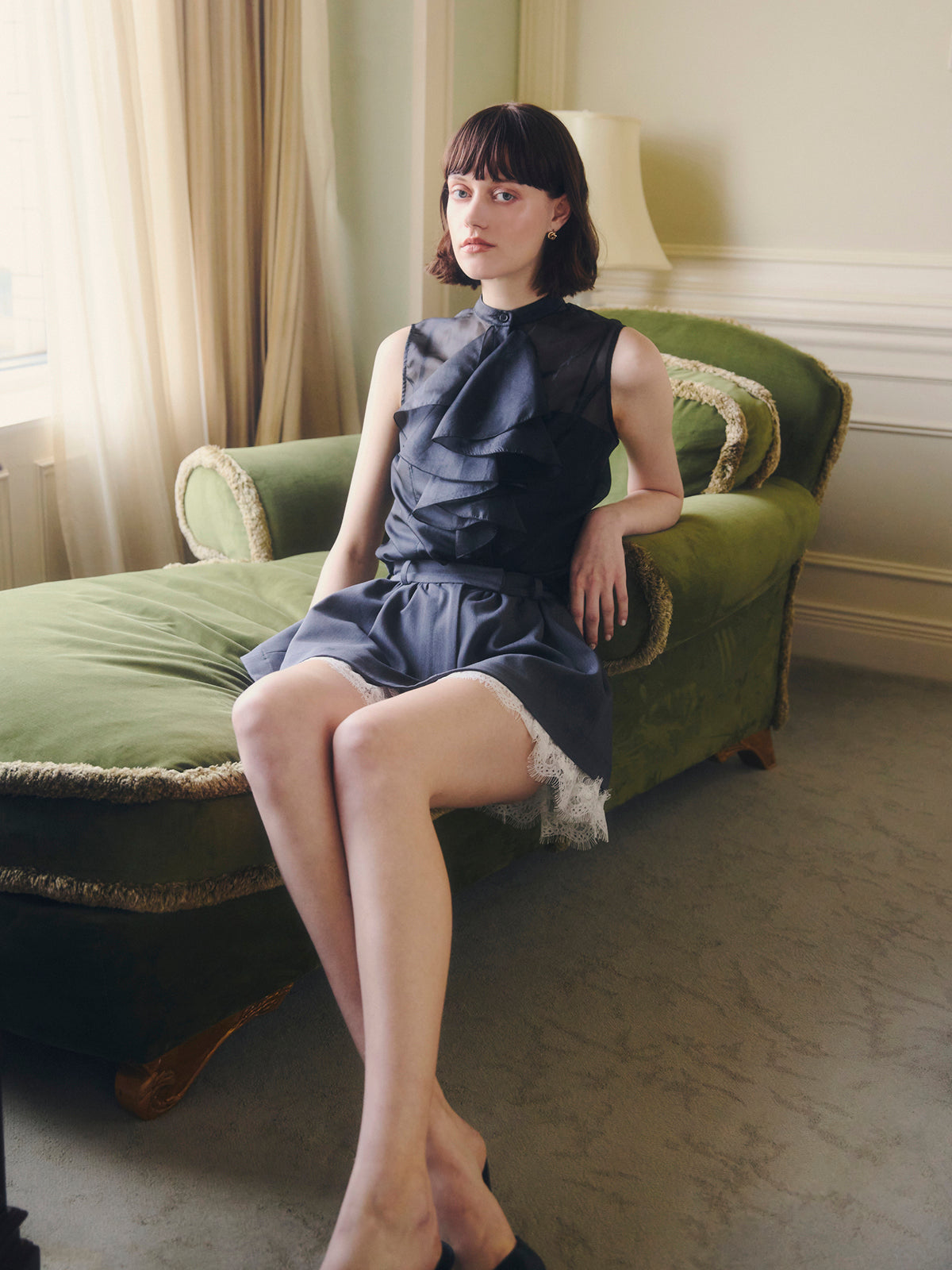 AURORA TIE BLOUSE