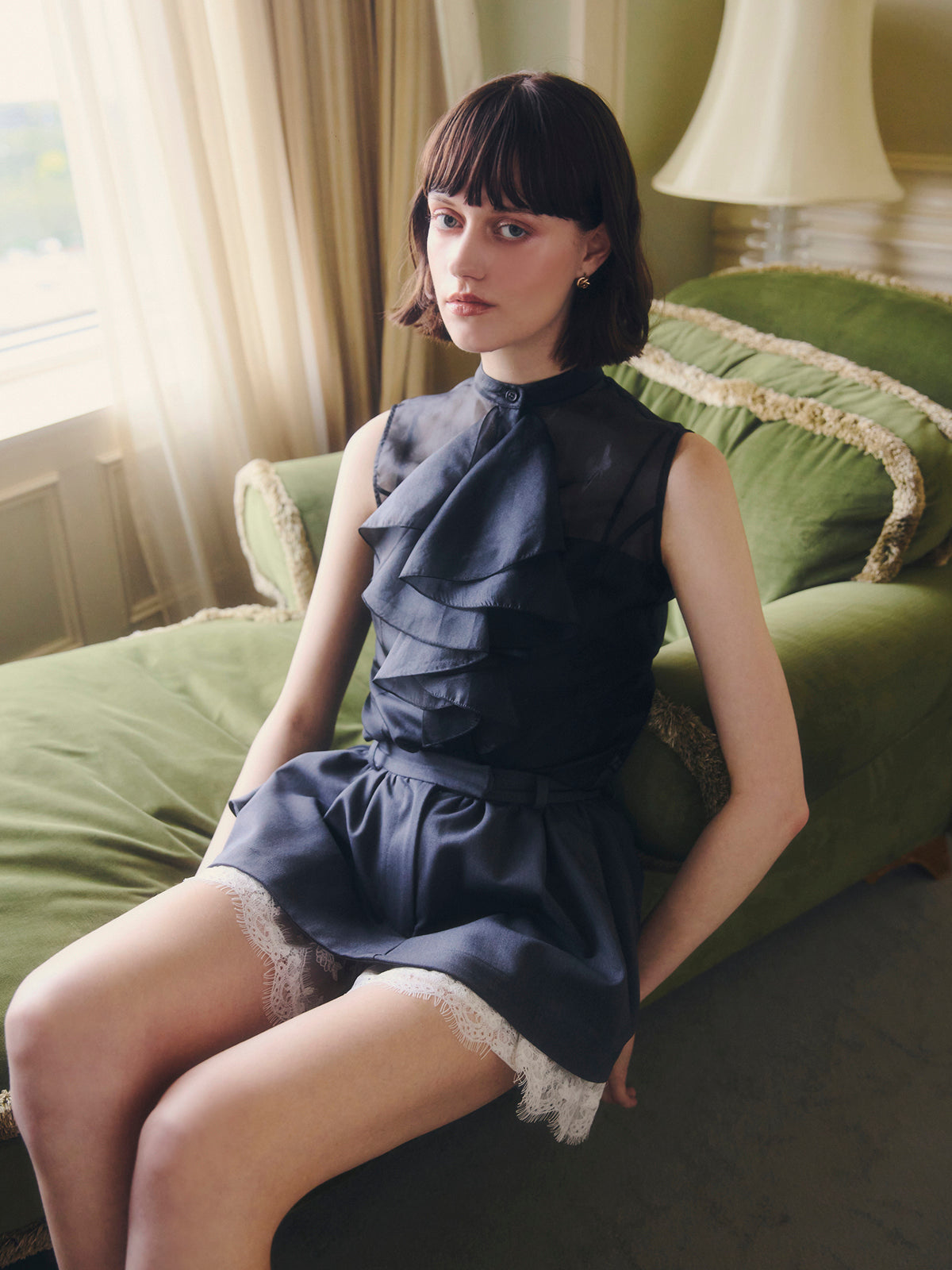 AURORA TIE BLOUSE