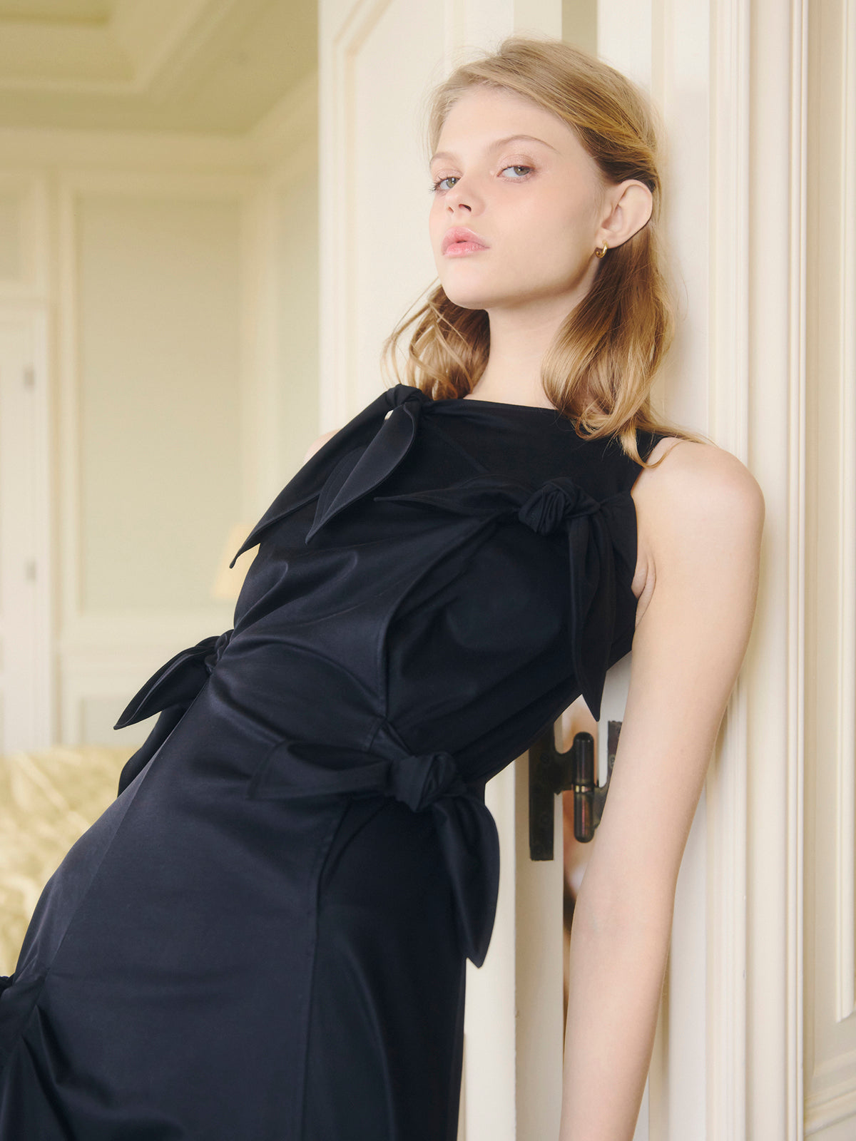 RIBBON CUT DRESS
