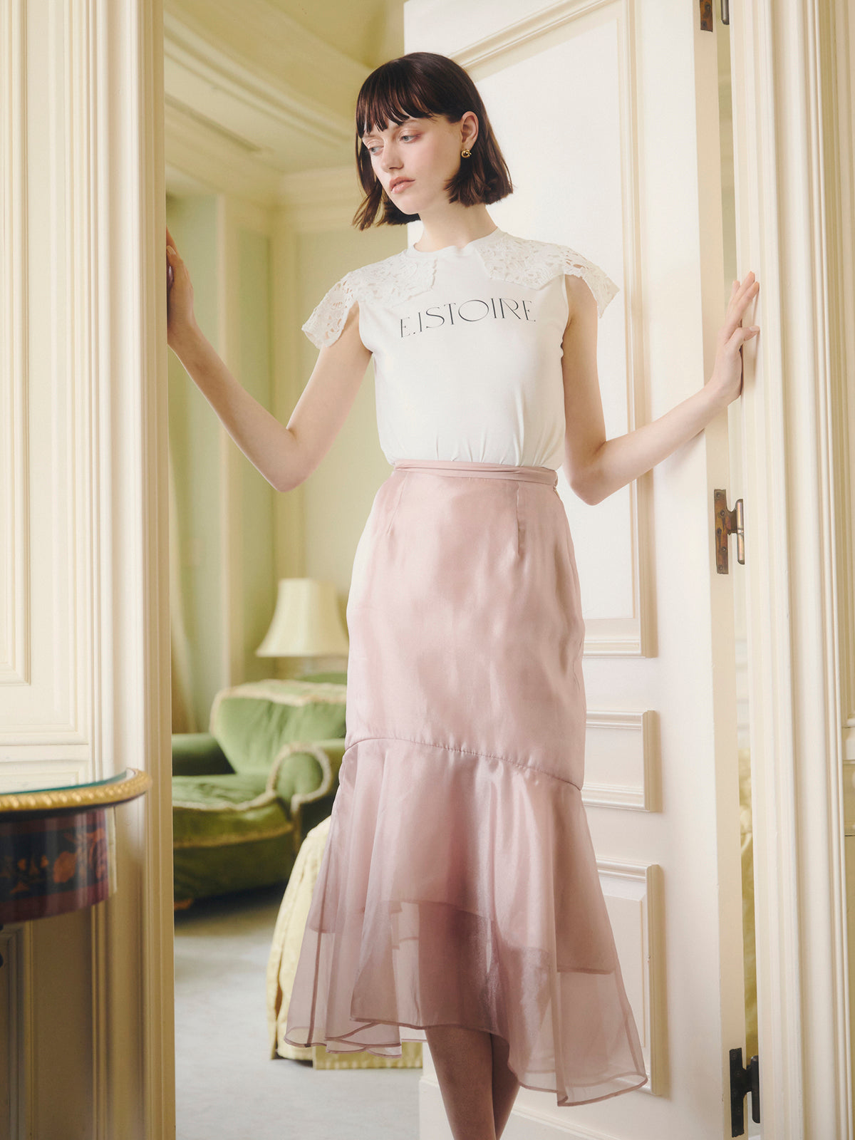 AURORA SHEER SKIRT