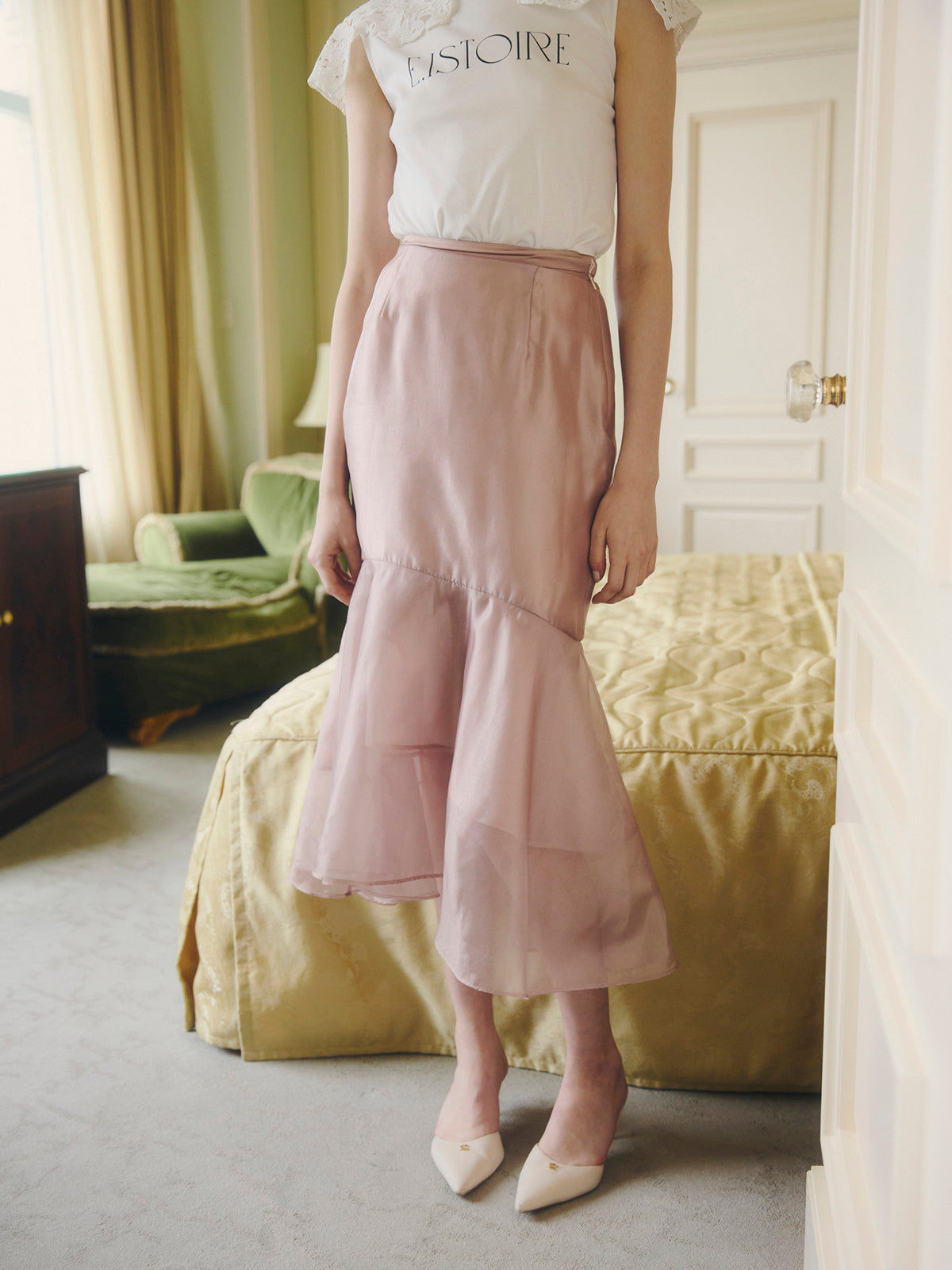 AURORA SHEER SKIRT
