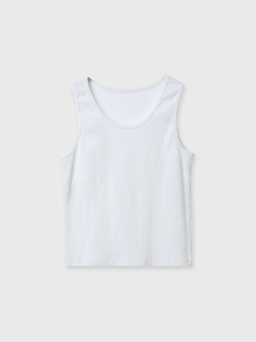 リブタンクセットボリュームチュールチュニック