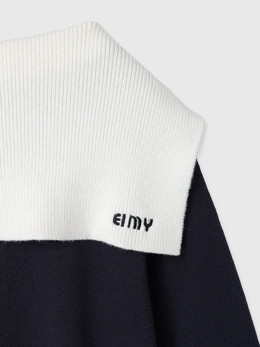 セーラーカラーニットTOPS