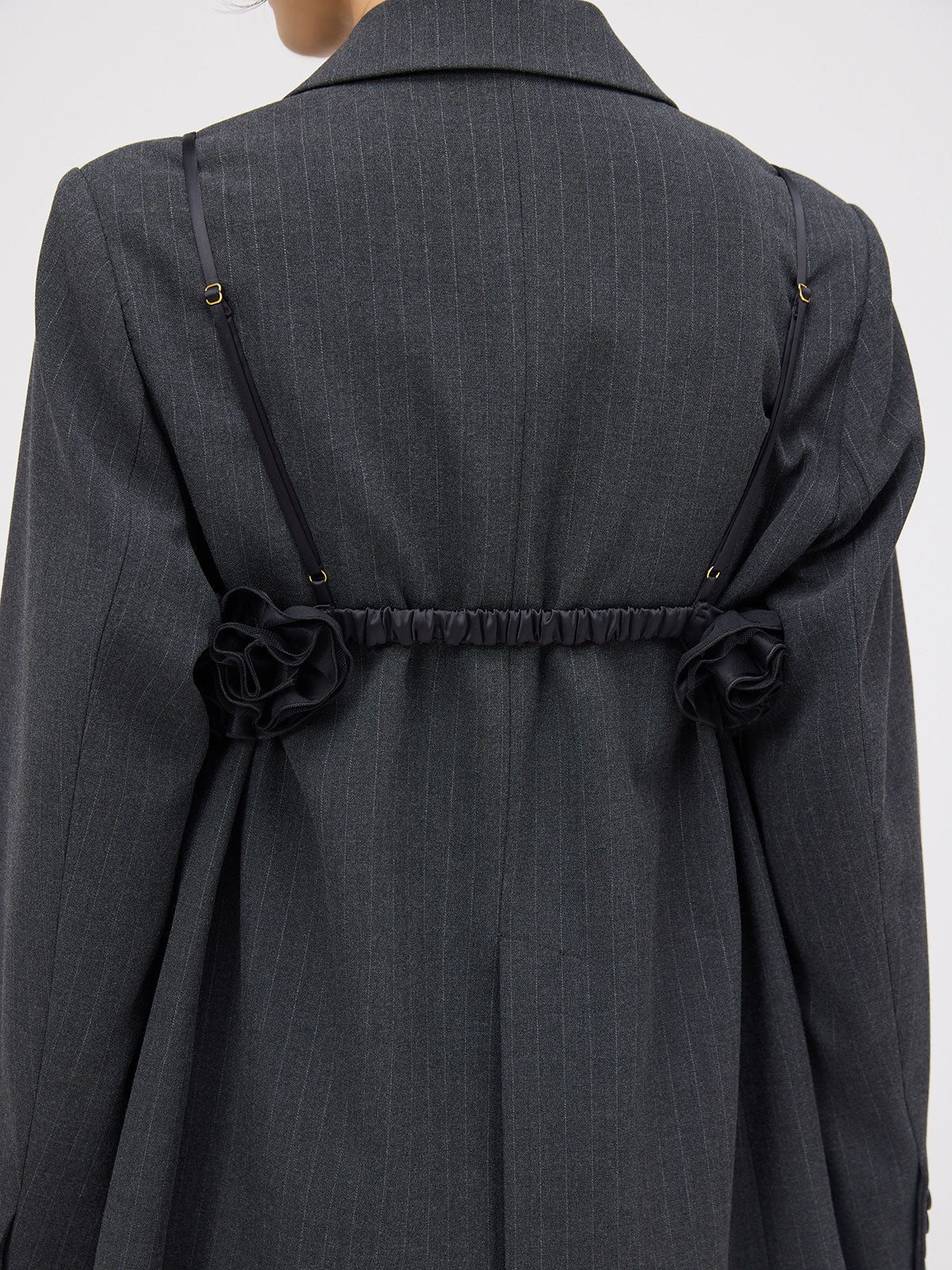 フラワーボリュームビスチェ