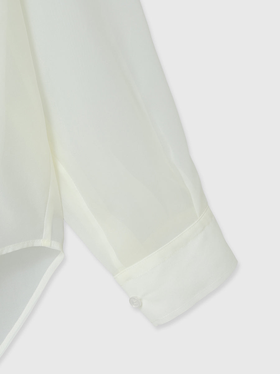 シアー2WAYシャツ