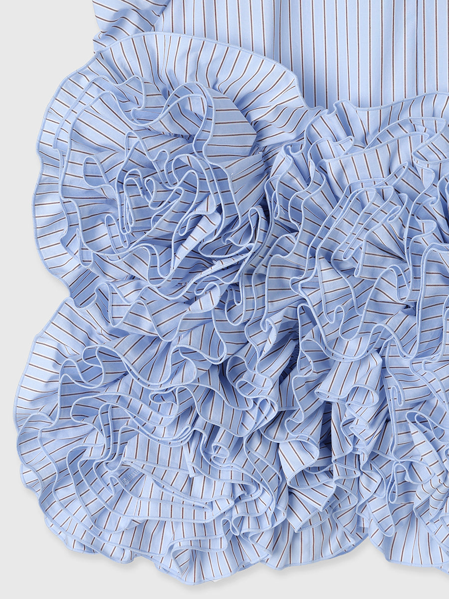 フラワーモチーフブラウス