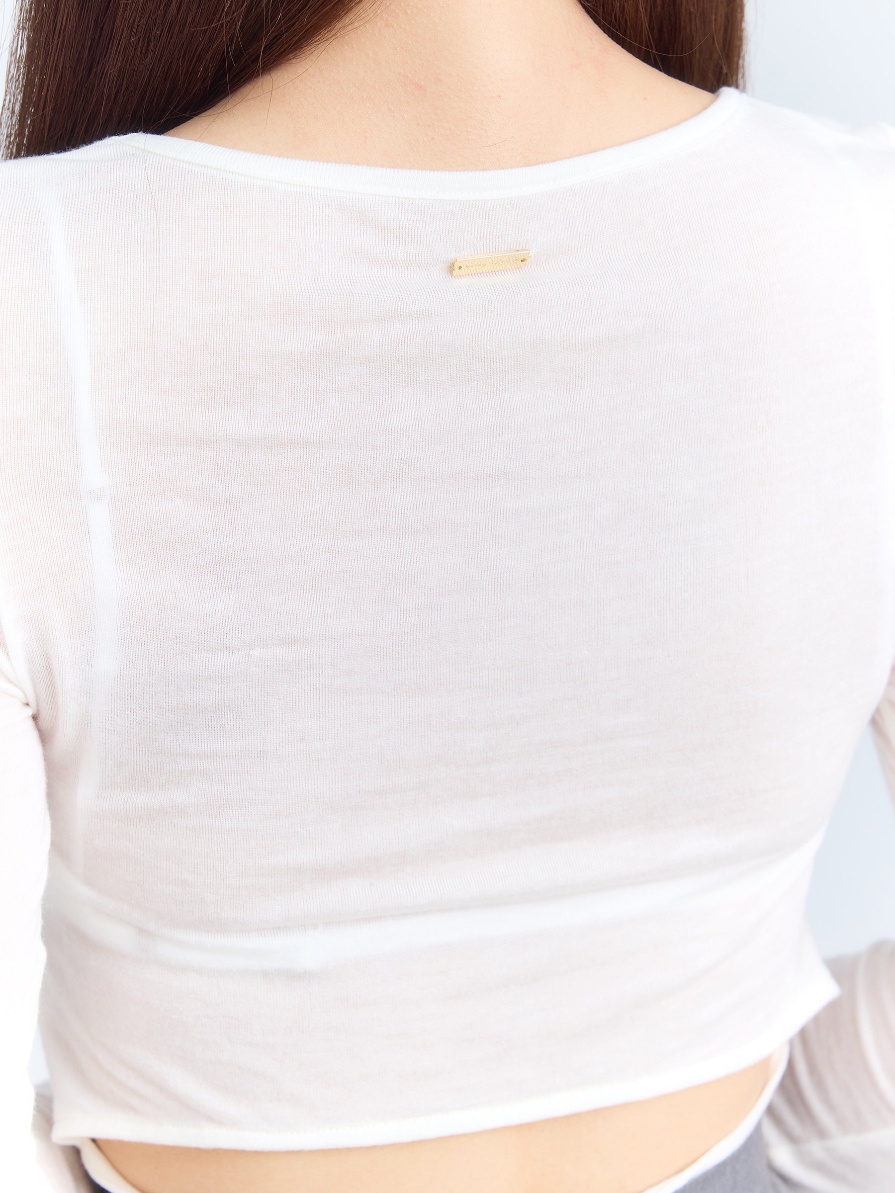 バックオープンプランジブラキャミソール