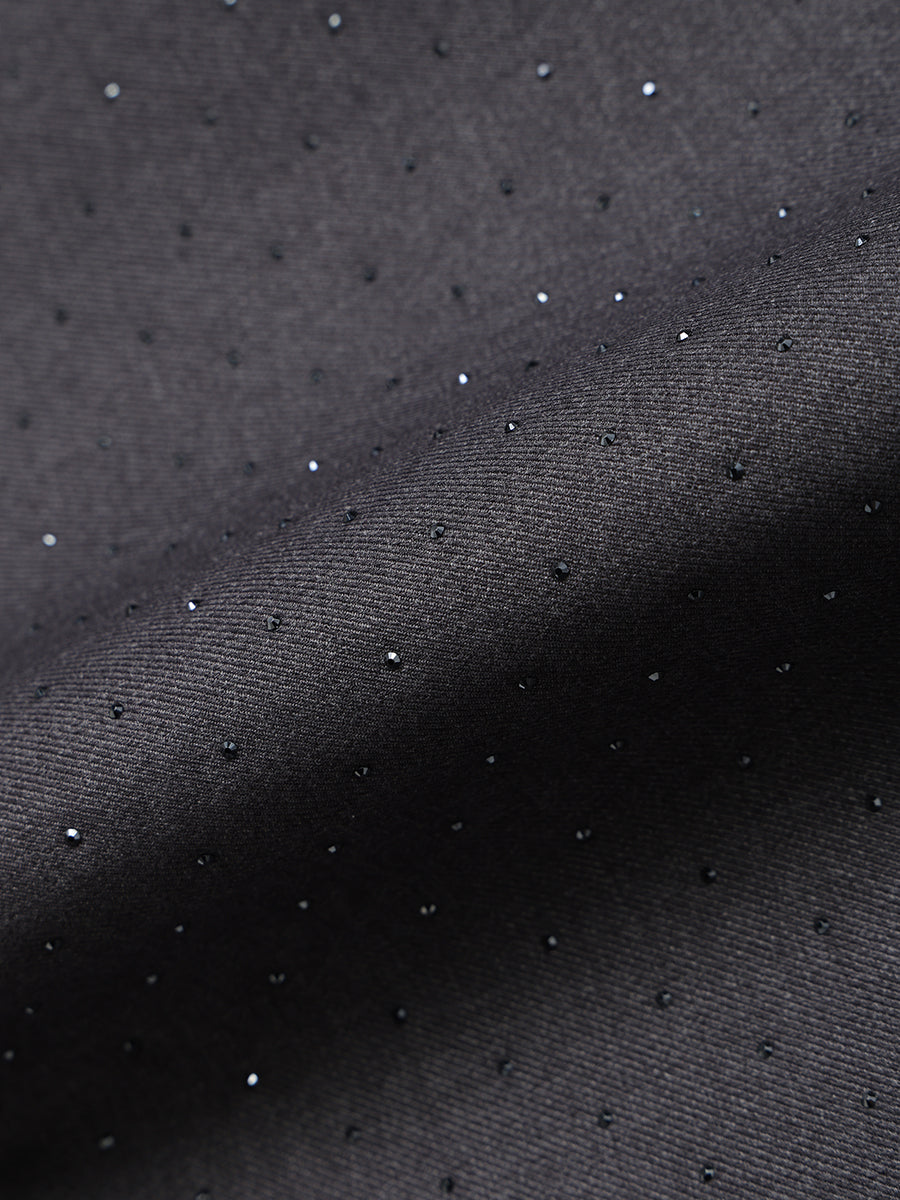 ビジュートリムミニワンピース