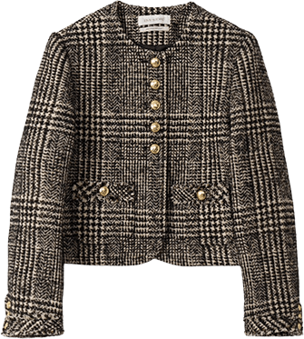 ツイードノーカラージャケット