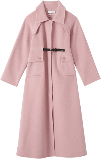 ドルマンシルエットロングコート