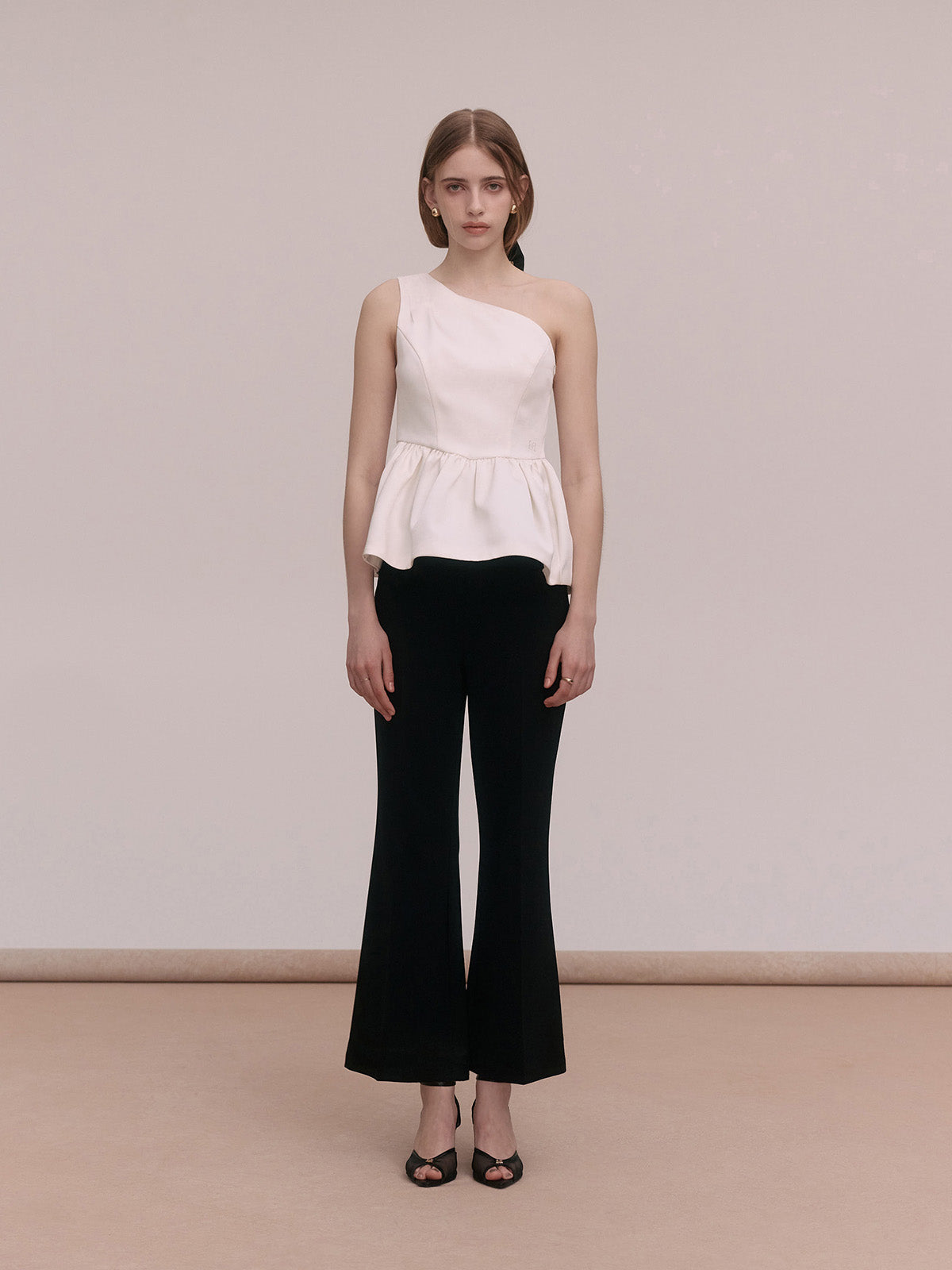 SATIN ONE SHOULDER TOPS