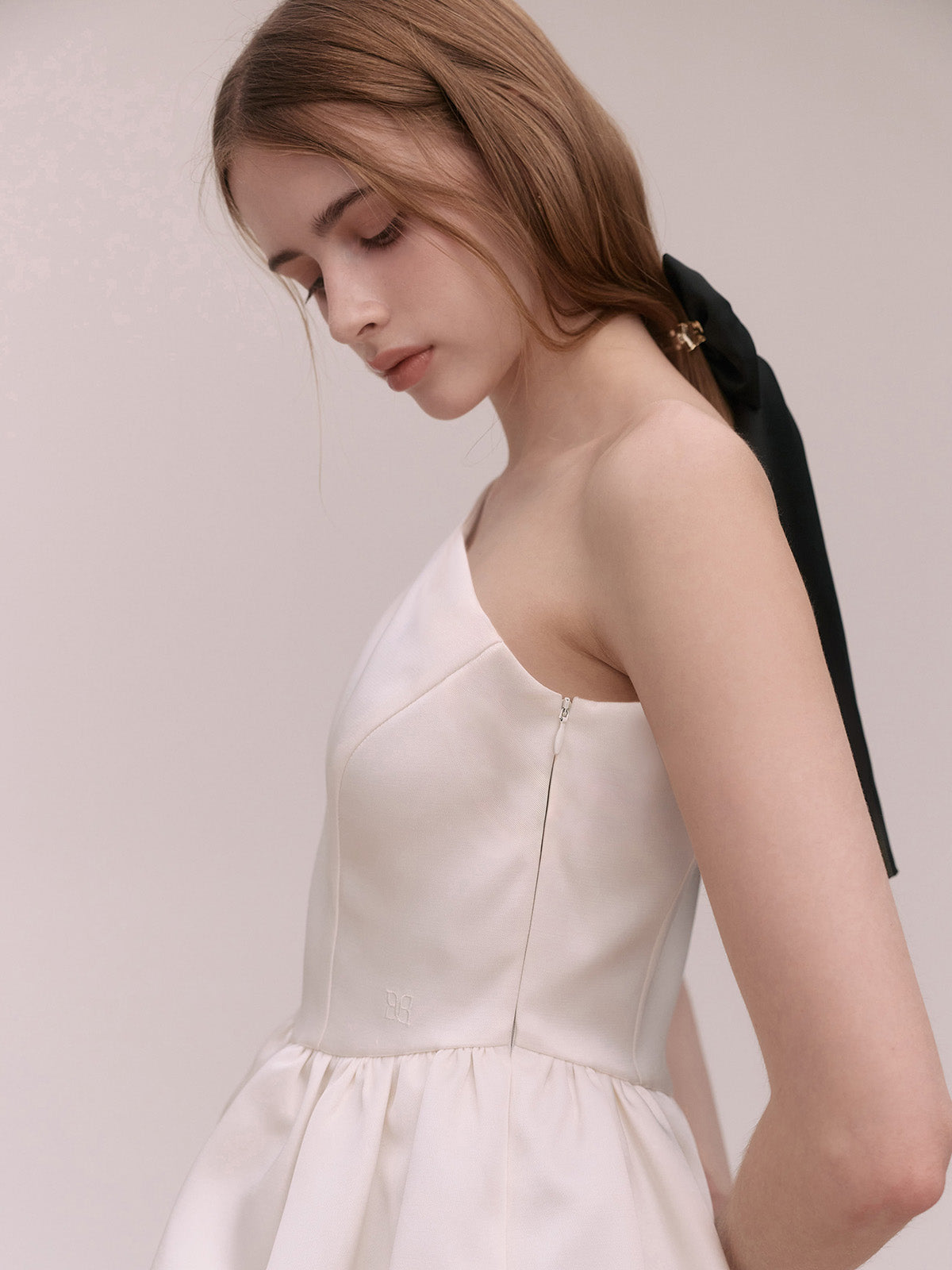 SATIN ONE SHOULDER TOPS