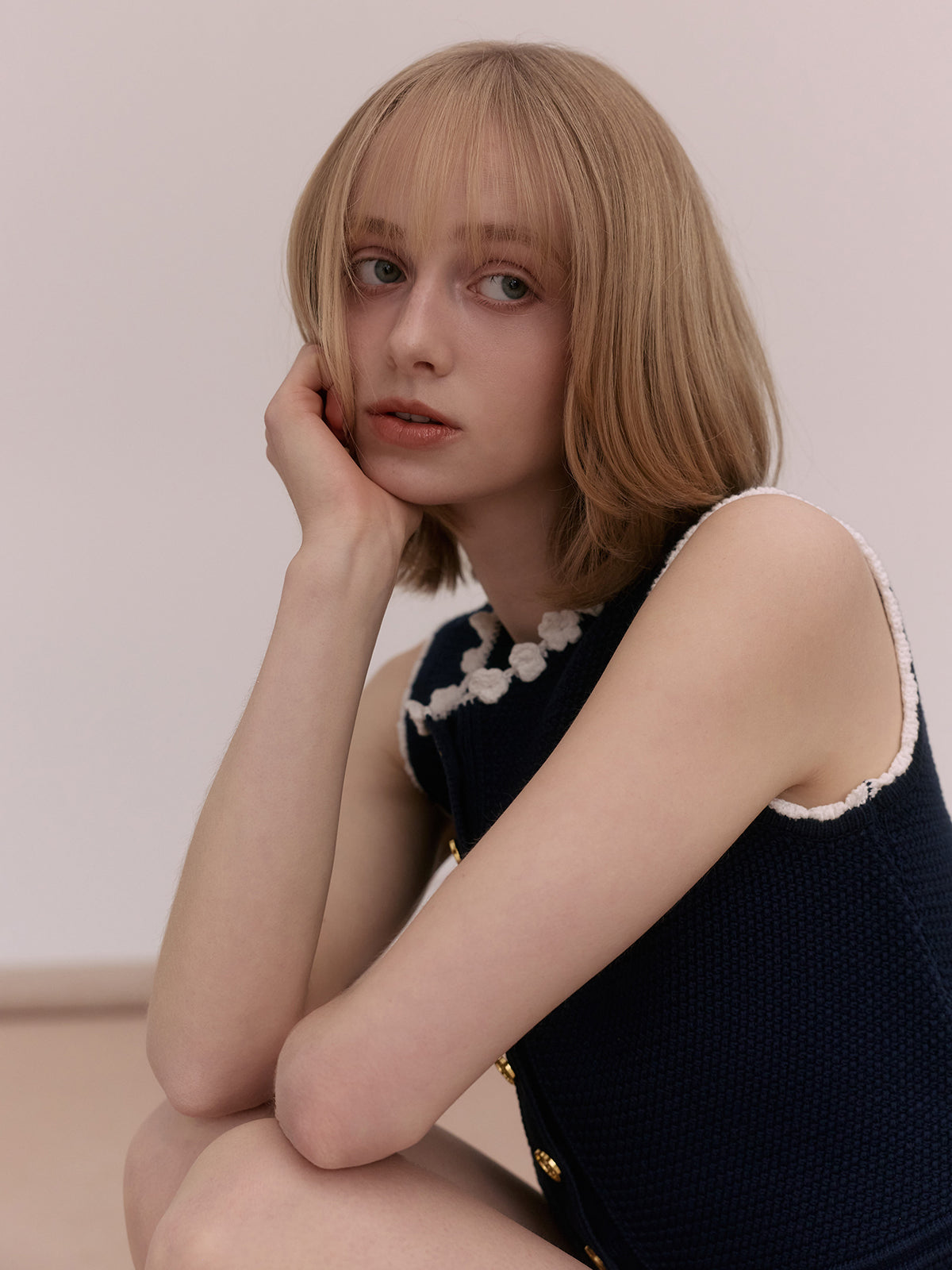 SIGN BUTTON CROCHET SET UP