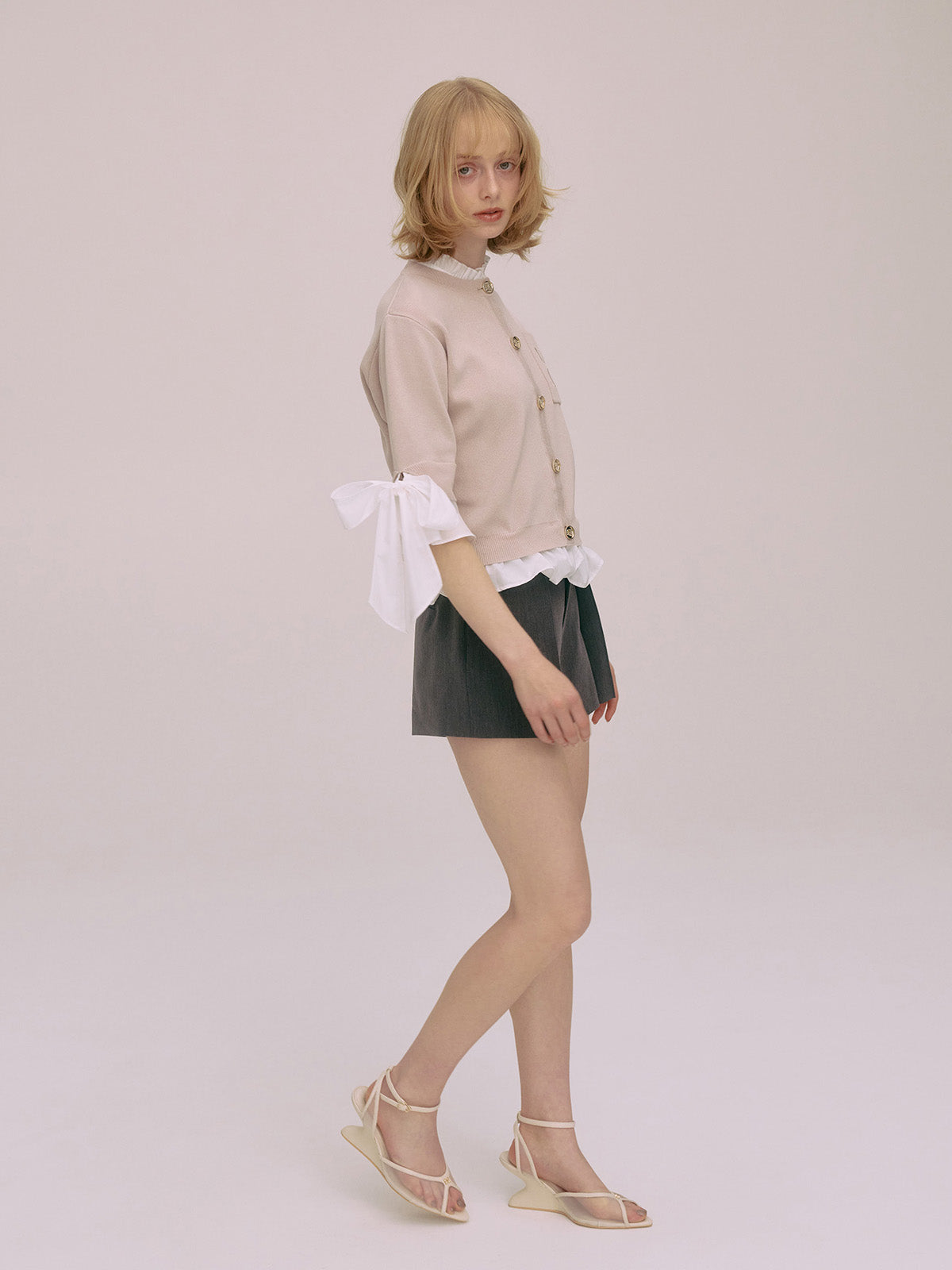 PAPILLON ATTACHED CARDIGAN