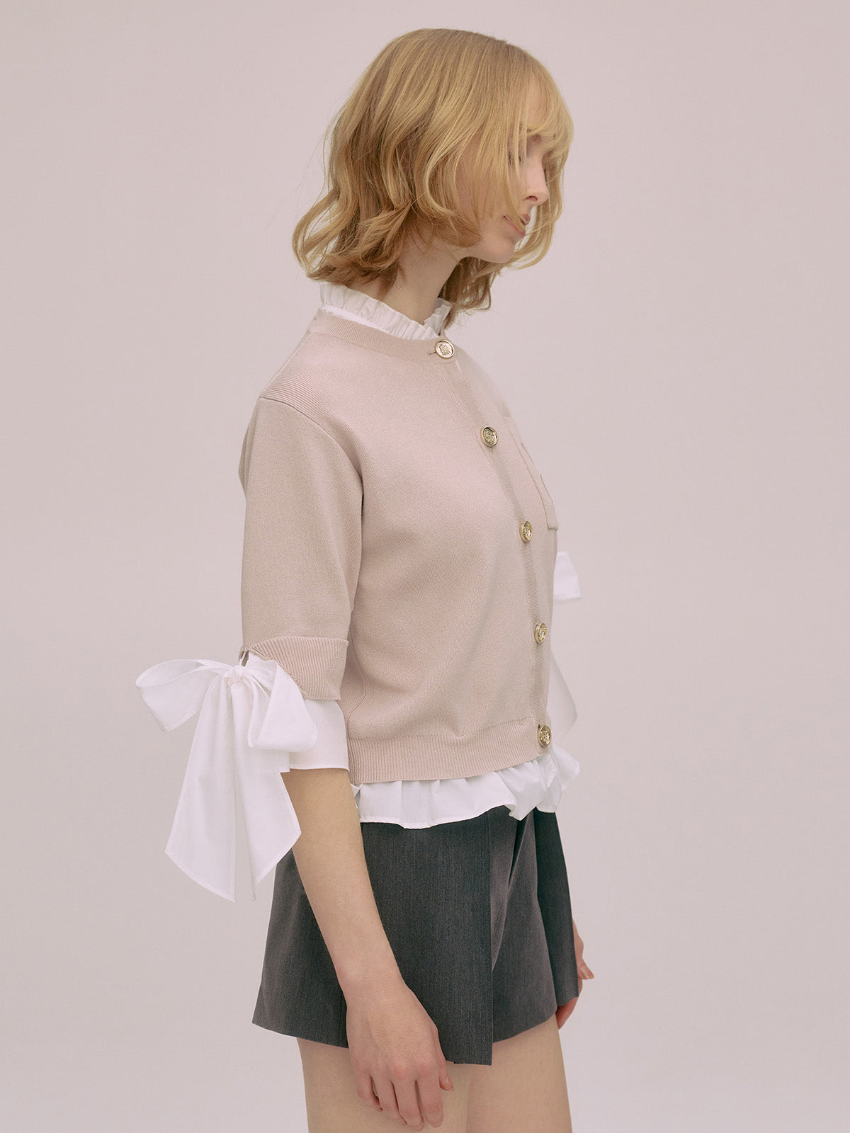 PAPILLON ATTACHED CARDIGAN