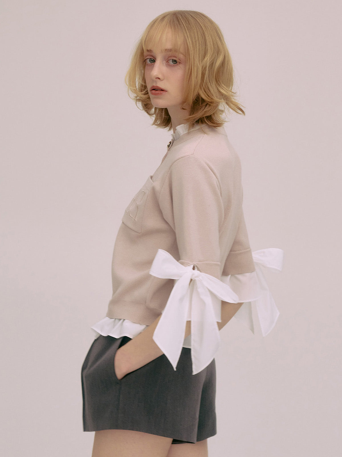 PAPILLON ATTACHED CARDIGAN