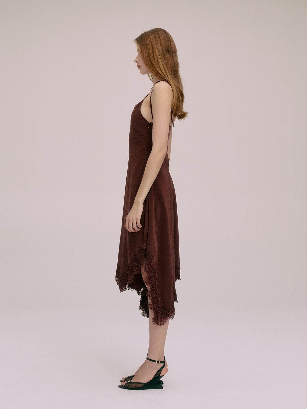 PAPILLON JACQUARD DRESS