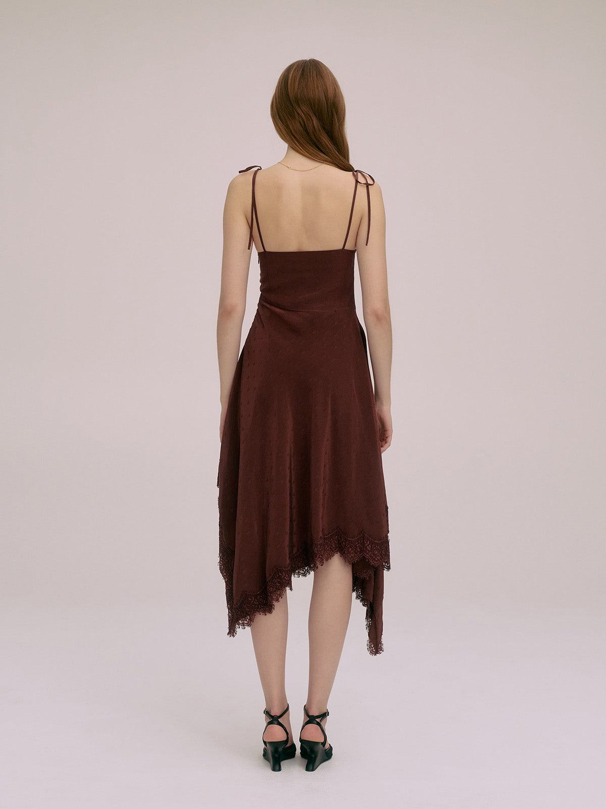 PAPILLON JACQUARD DRESS