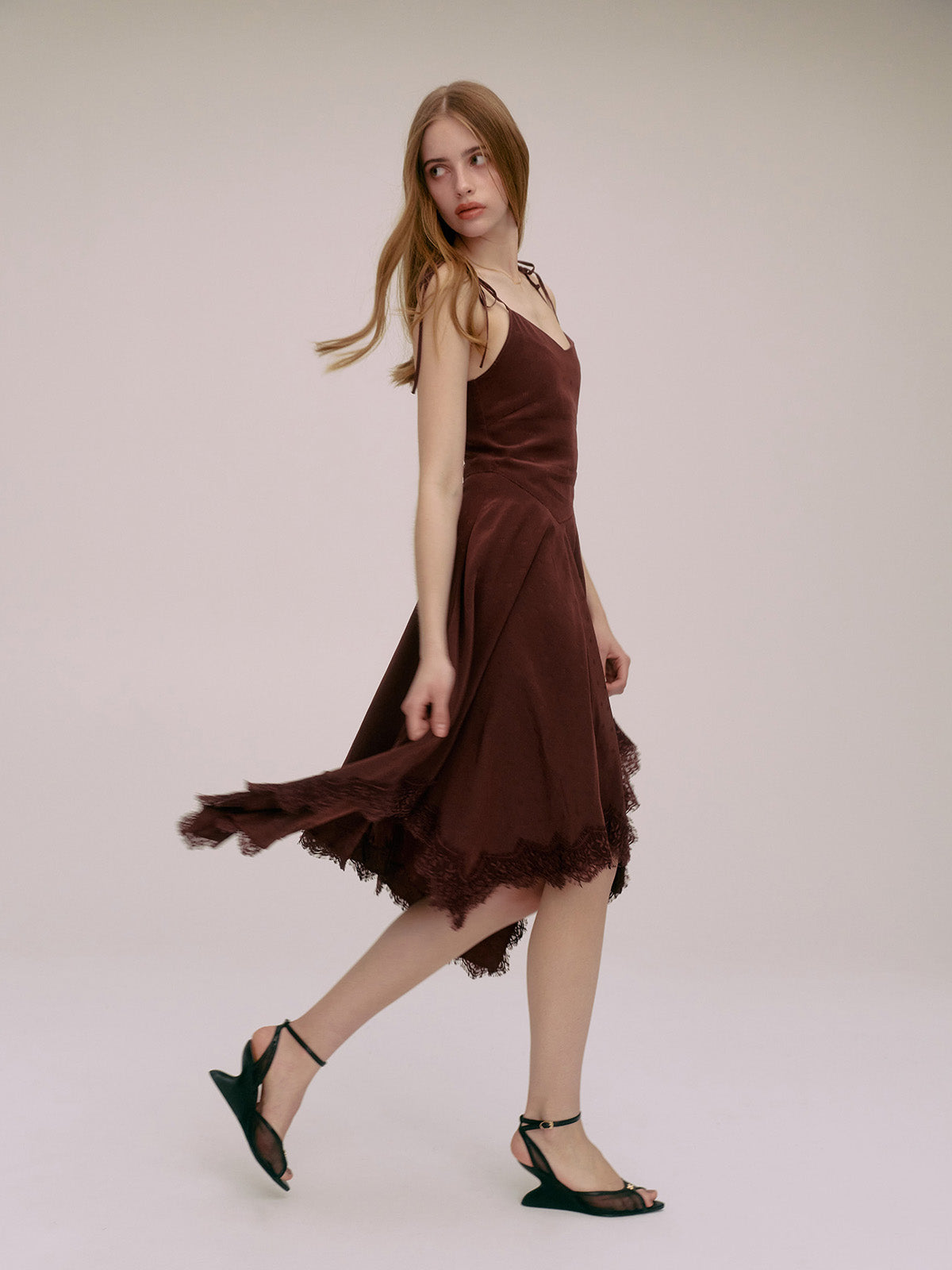 PAPILLON JACQUARD DRESS