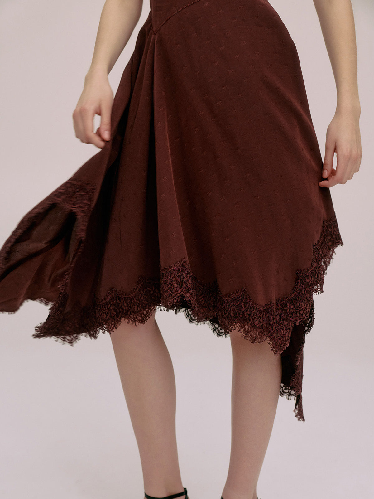 PAPILLON JACQUARD DRESS