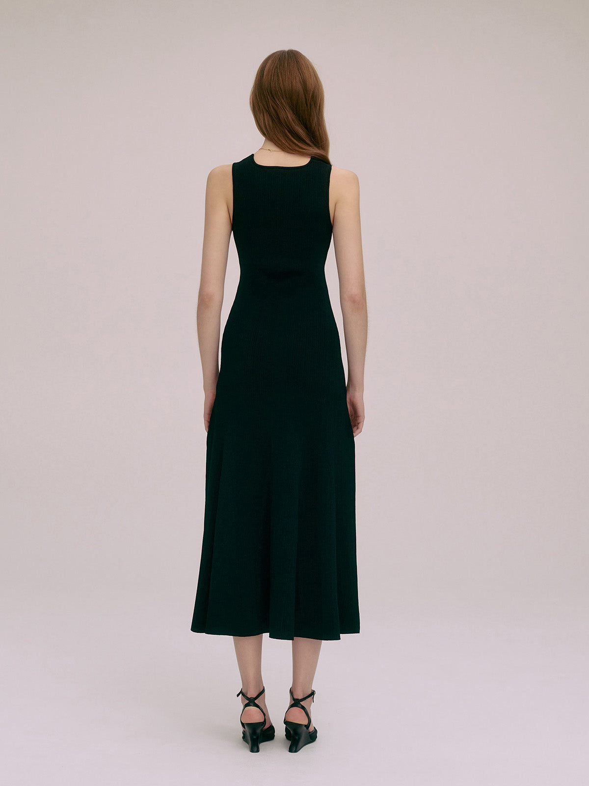 ASSIETTE BUTTON KNIT DRESS