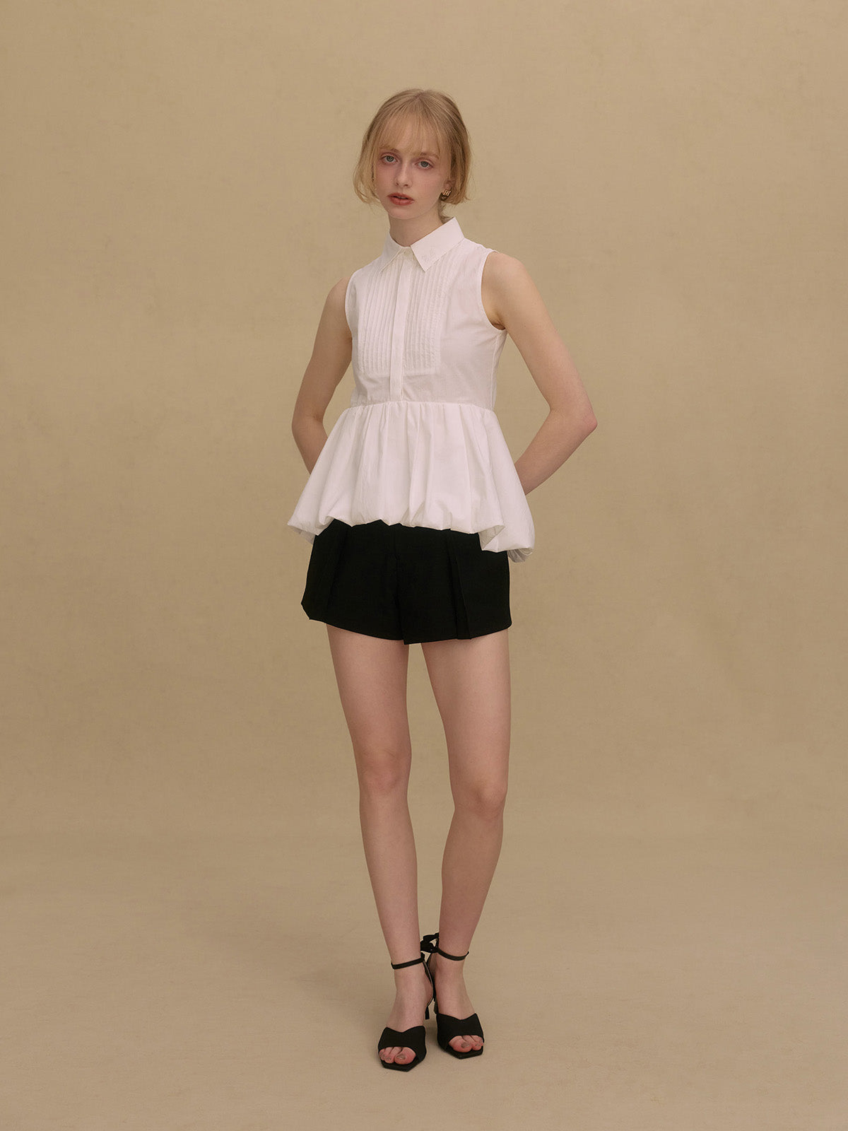 E.M BALLOON SHIRT