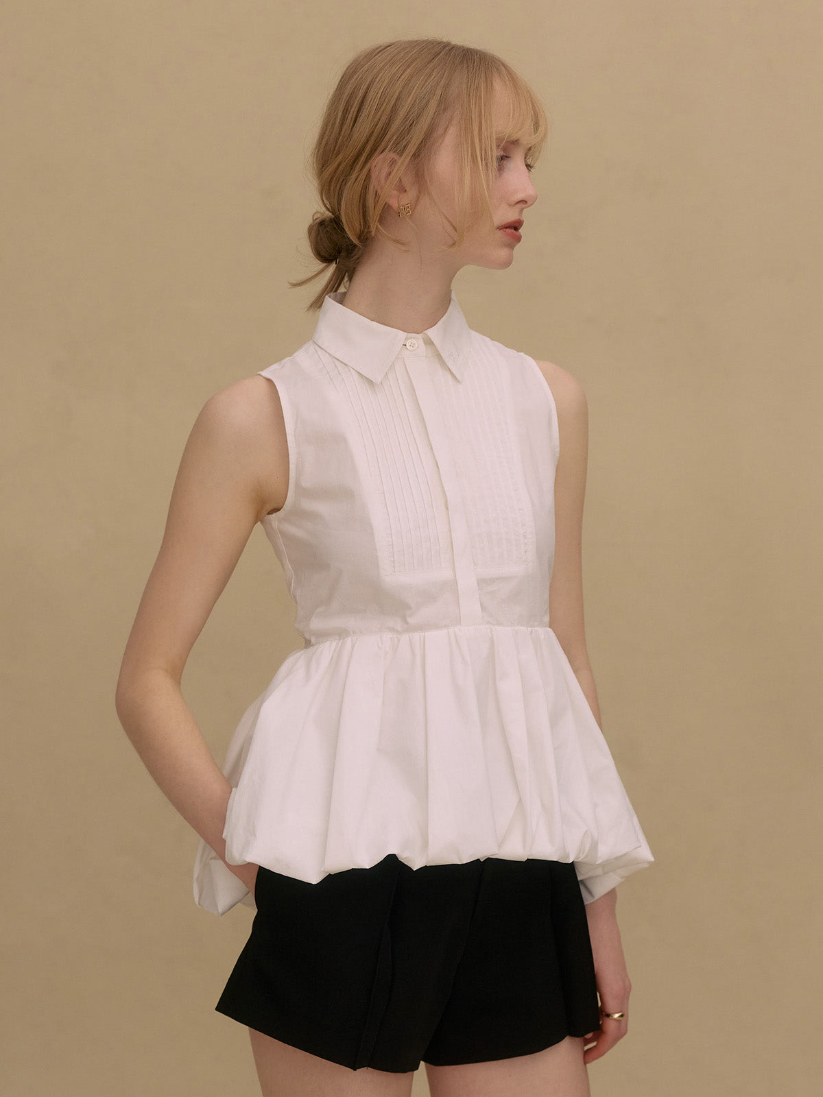 E.M BALLOON SHIRT