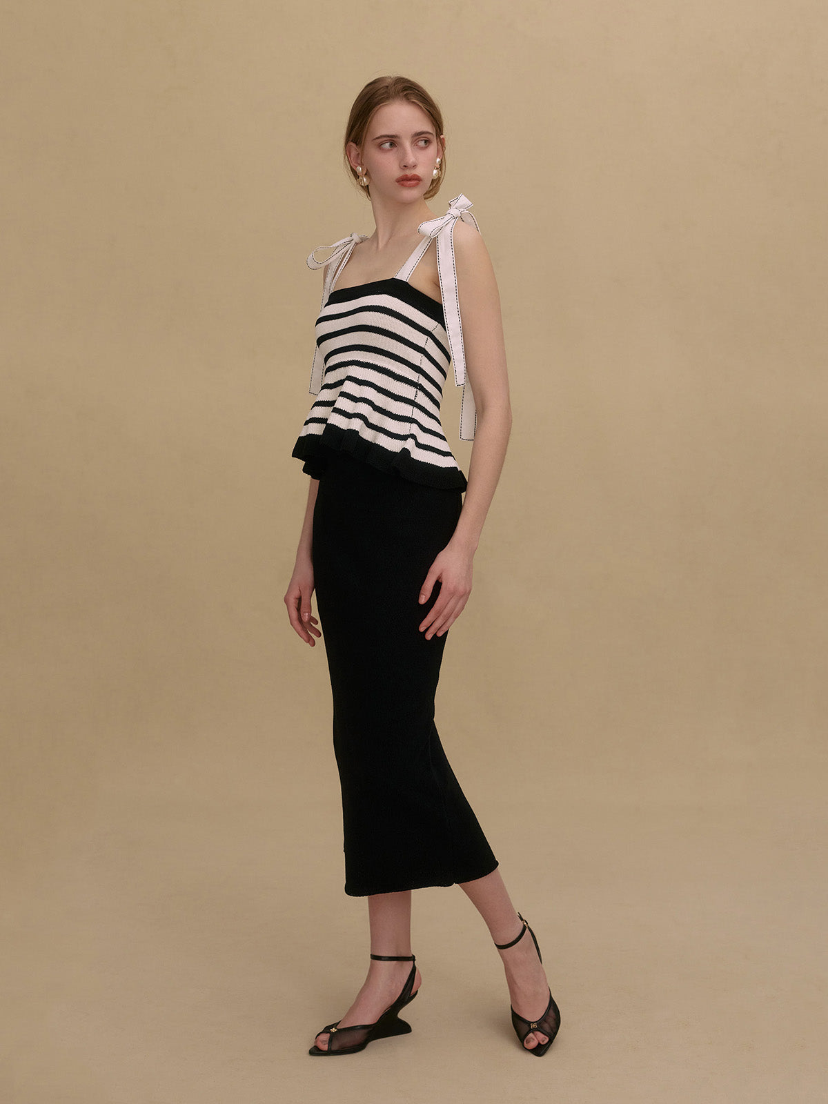 MARINA PEPLUM KNIT SET UP