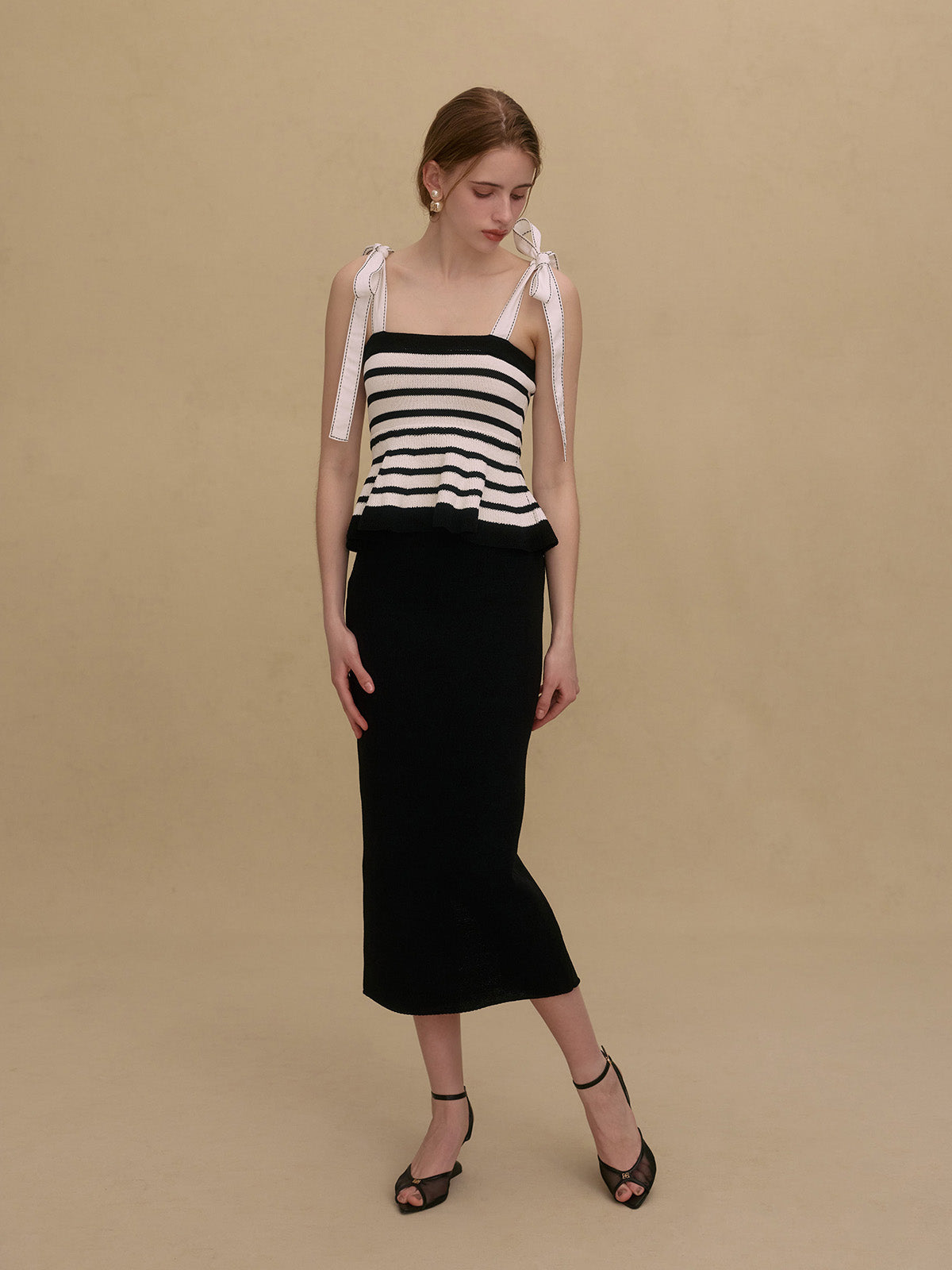 MARINA PEPLUM KNIT SET UP