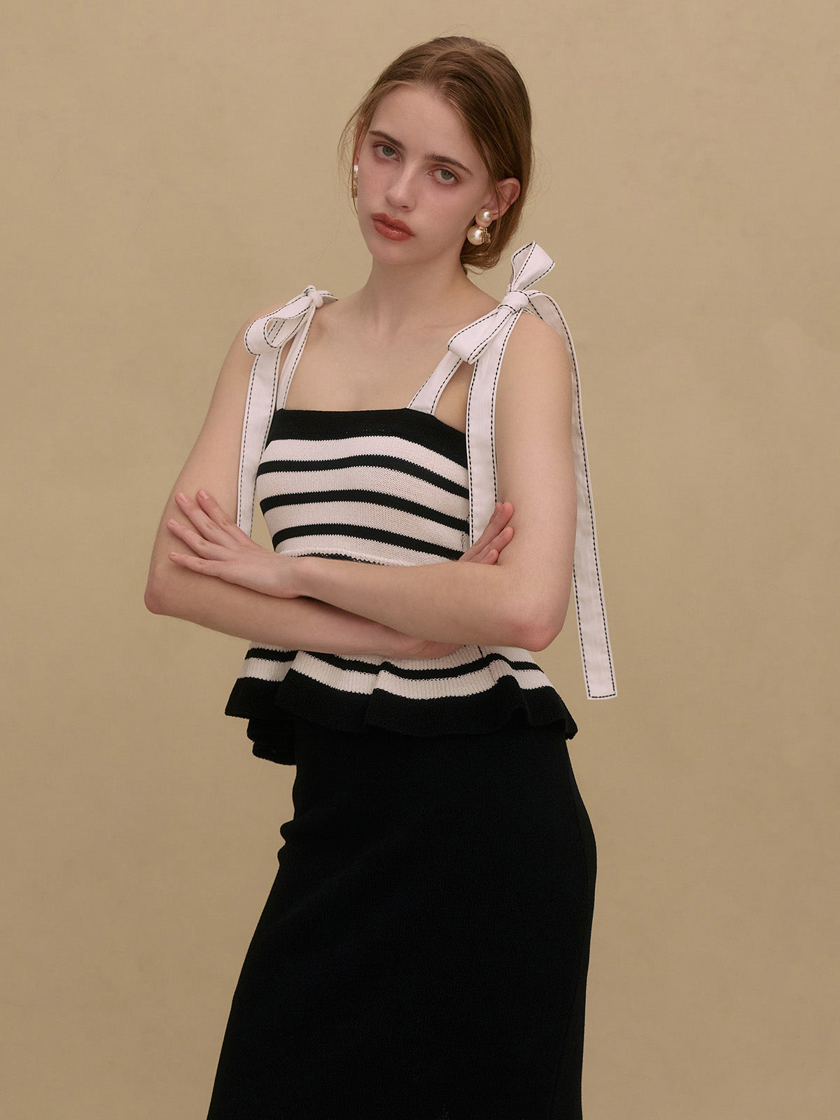 MARINA PEPLUM KNIT SET UP