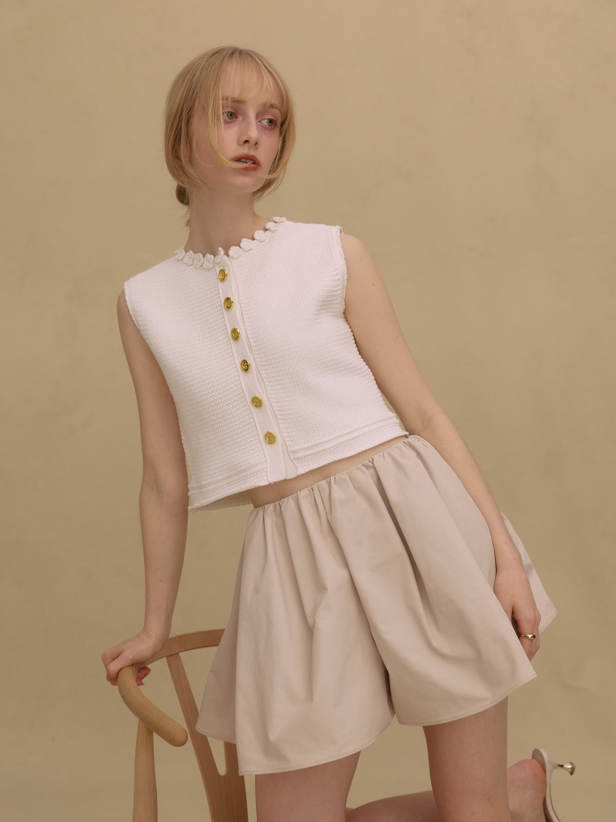 SIGN BUTTON CROCHET SET UP