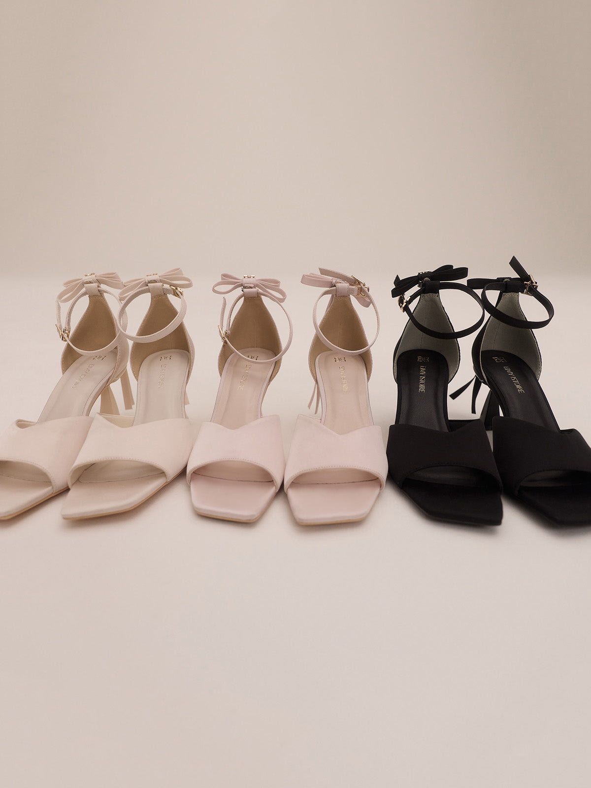 PAPILLON RIBBON SANDALS