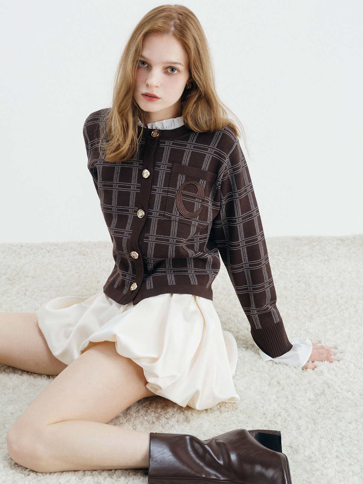 Attached collar Cardigan '26 Autumn collection