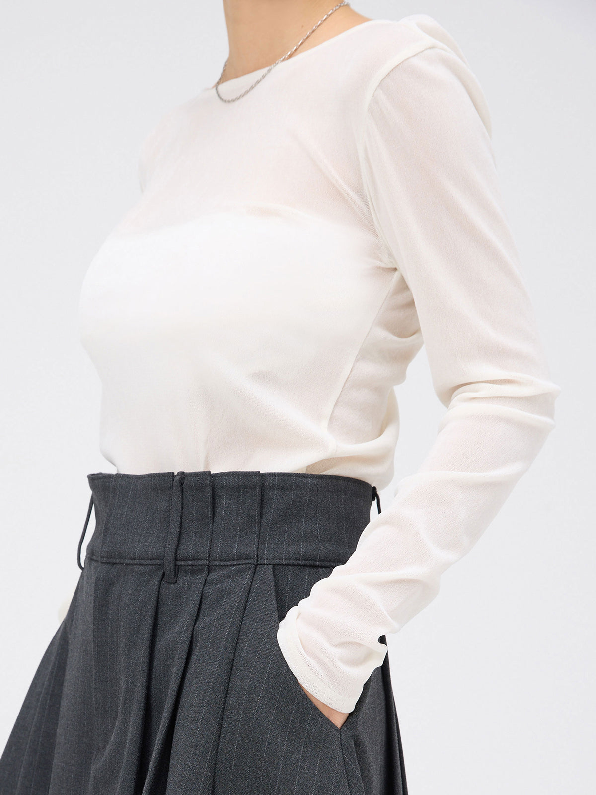 フロッキーチュールシアートップス