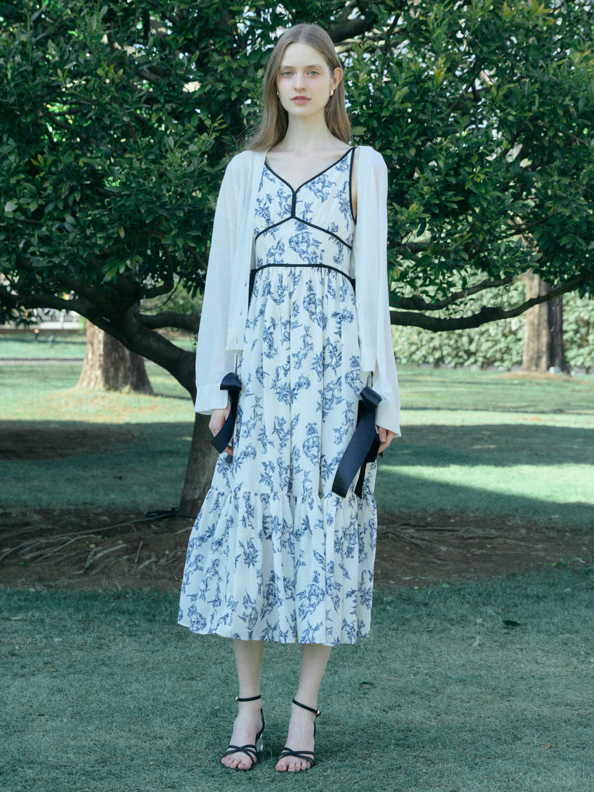 UV PROTECTION RIBBON CARDIGAN