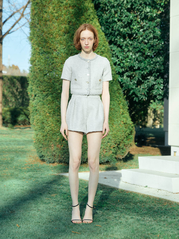 ÉCLAT TWEED SHORTS