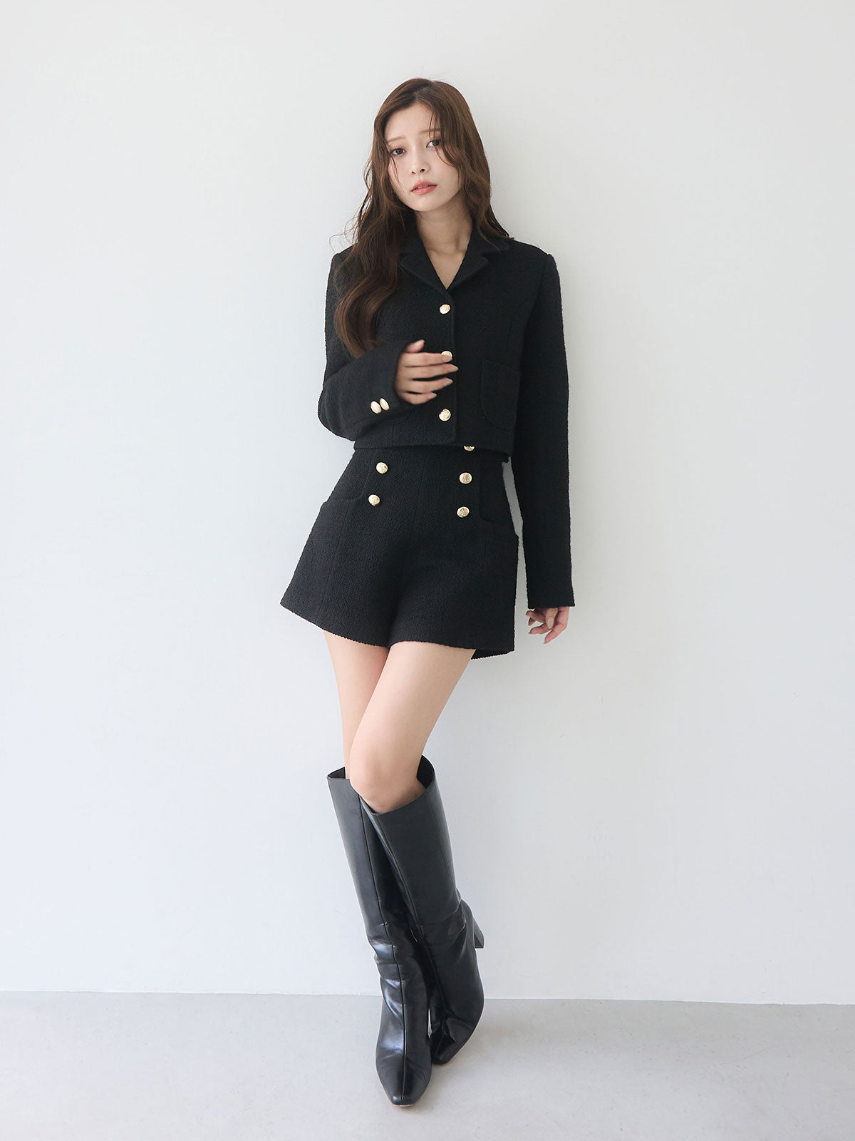 ツイードマリンショートパンツ