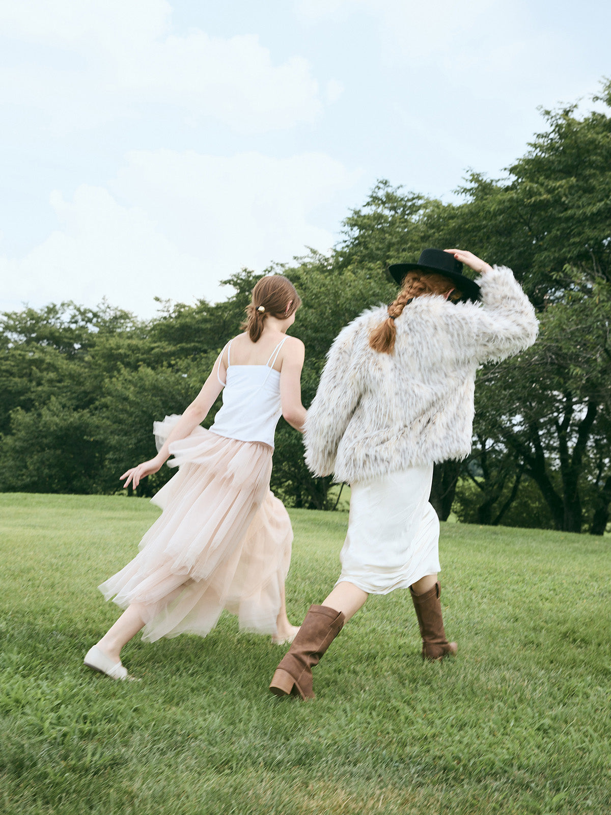 ボリュームチュール2WAYワンピース