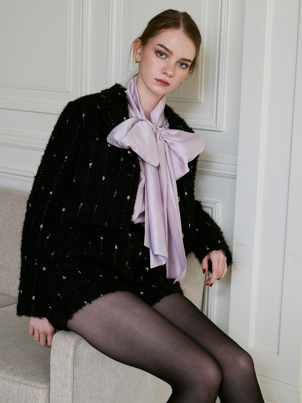 キャンディーツイードショートパンツ