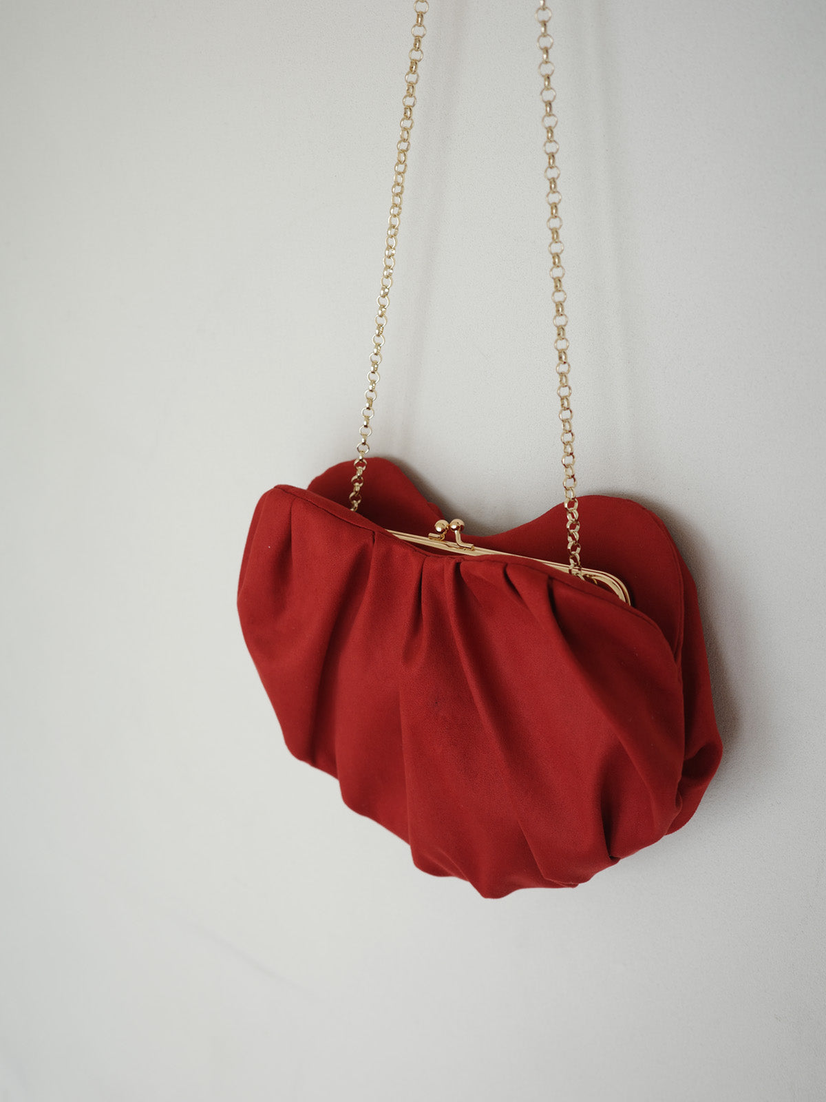 ギャザーチェーンバッグ