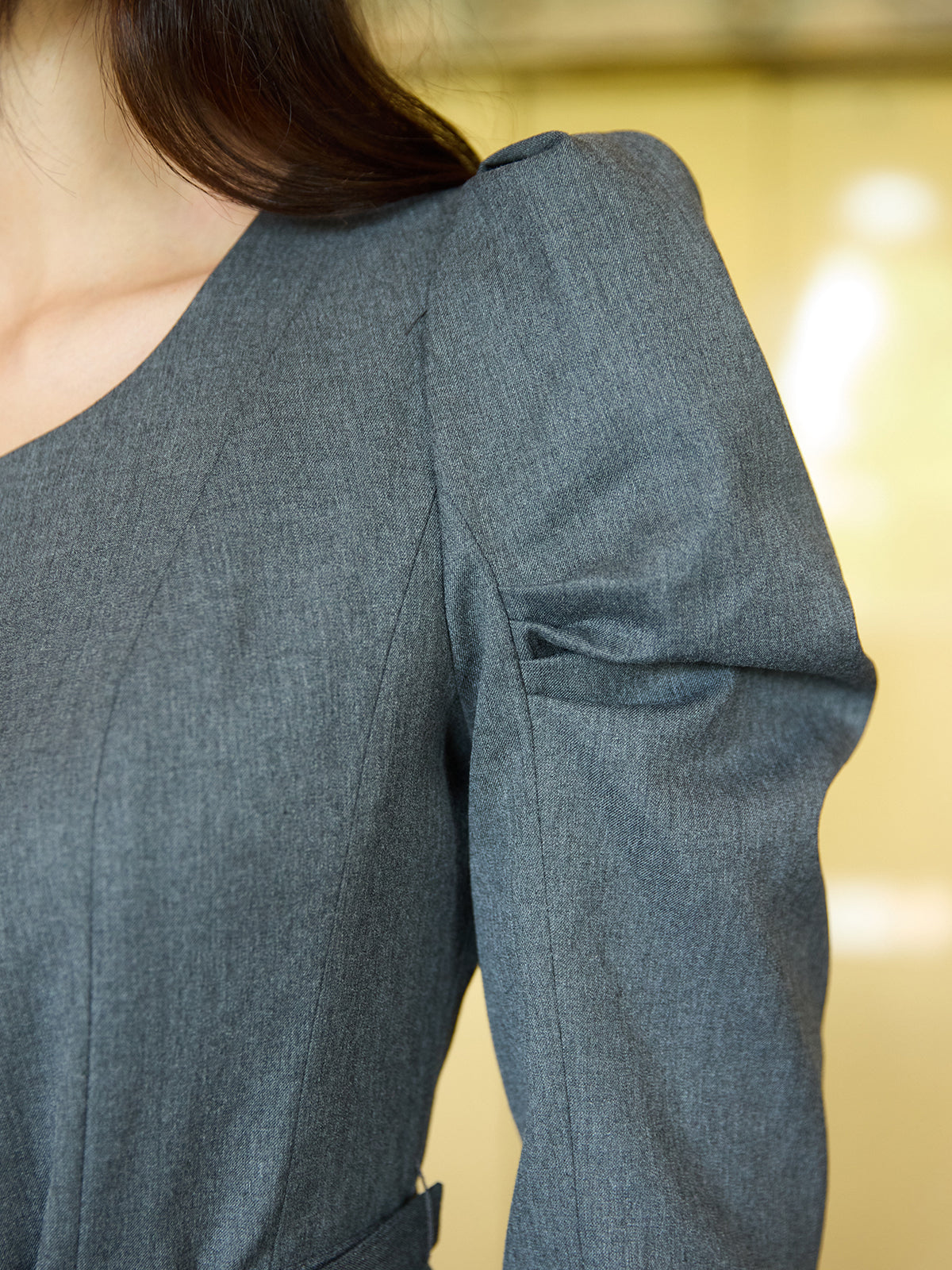 パワーショルダージャケットワンピース