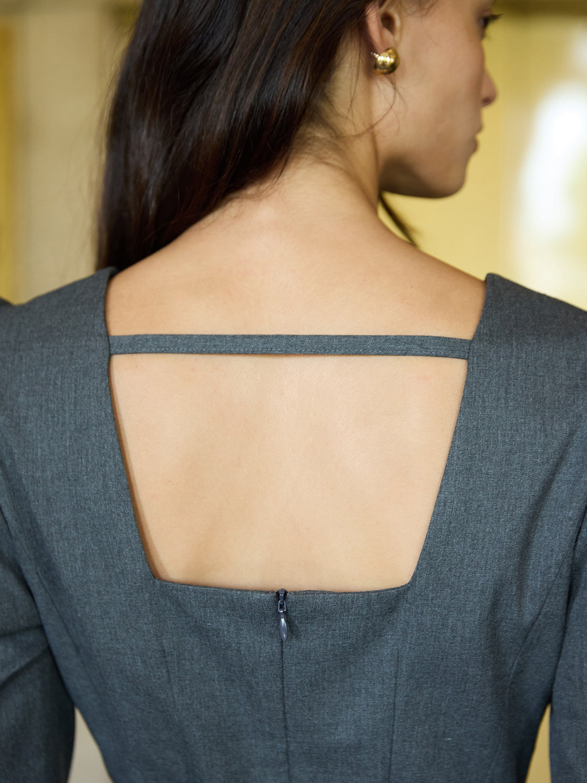 パワーショルダージャケットワンピース