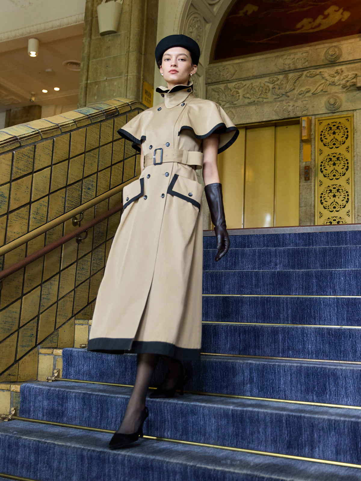 フェルトベレー帽