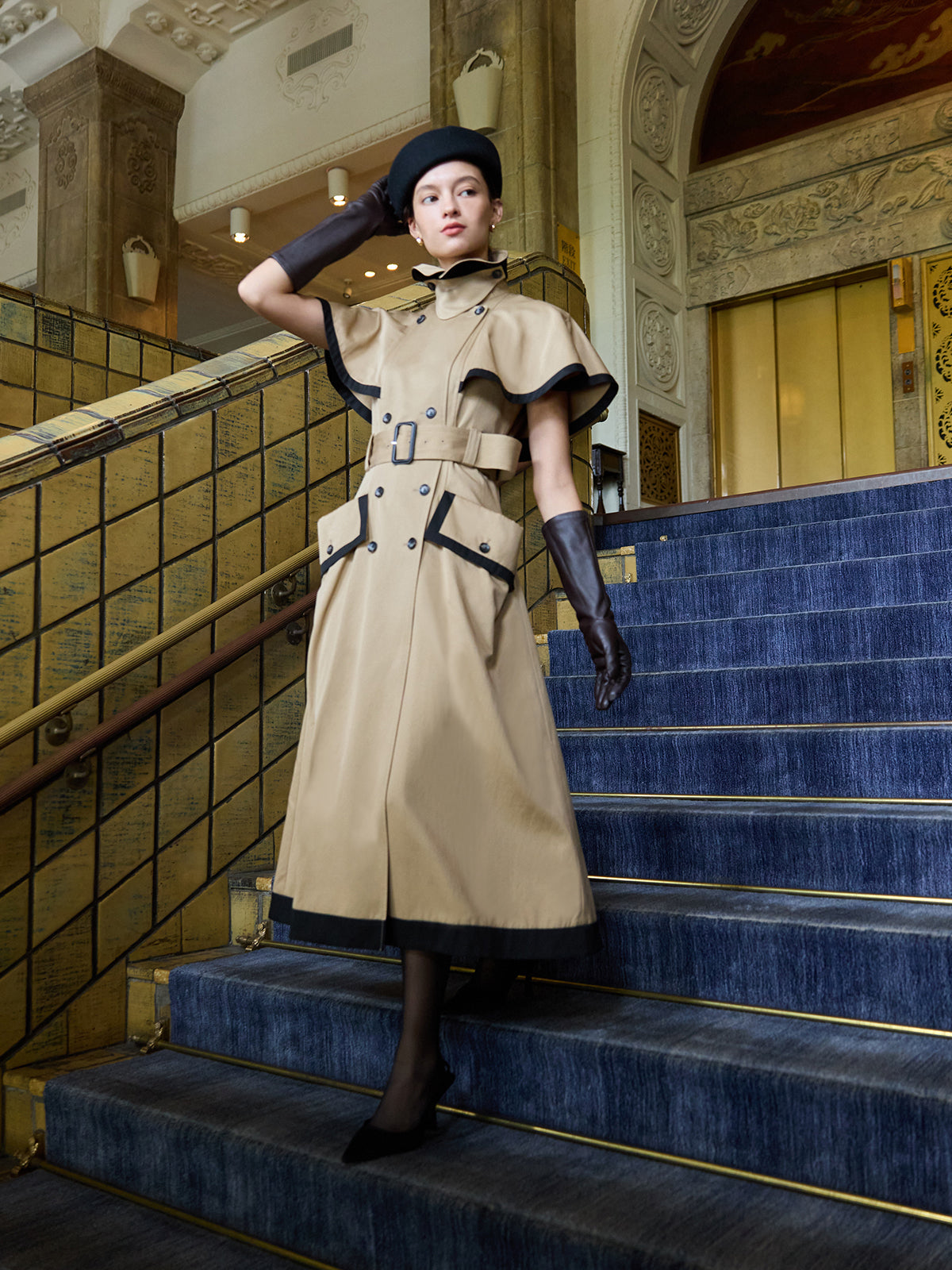 フェルトベレー帽