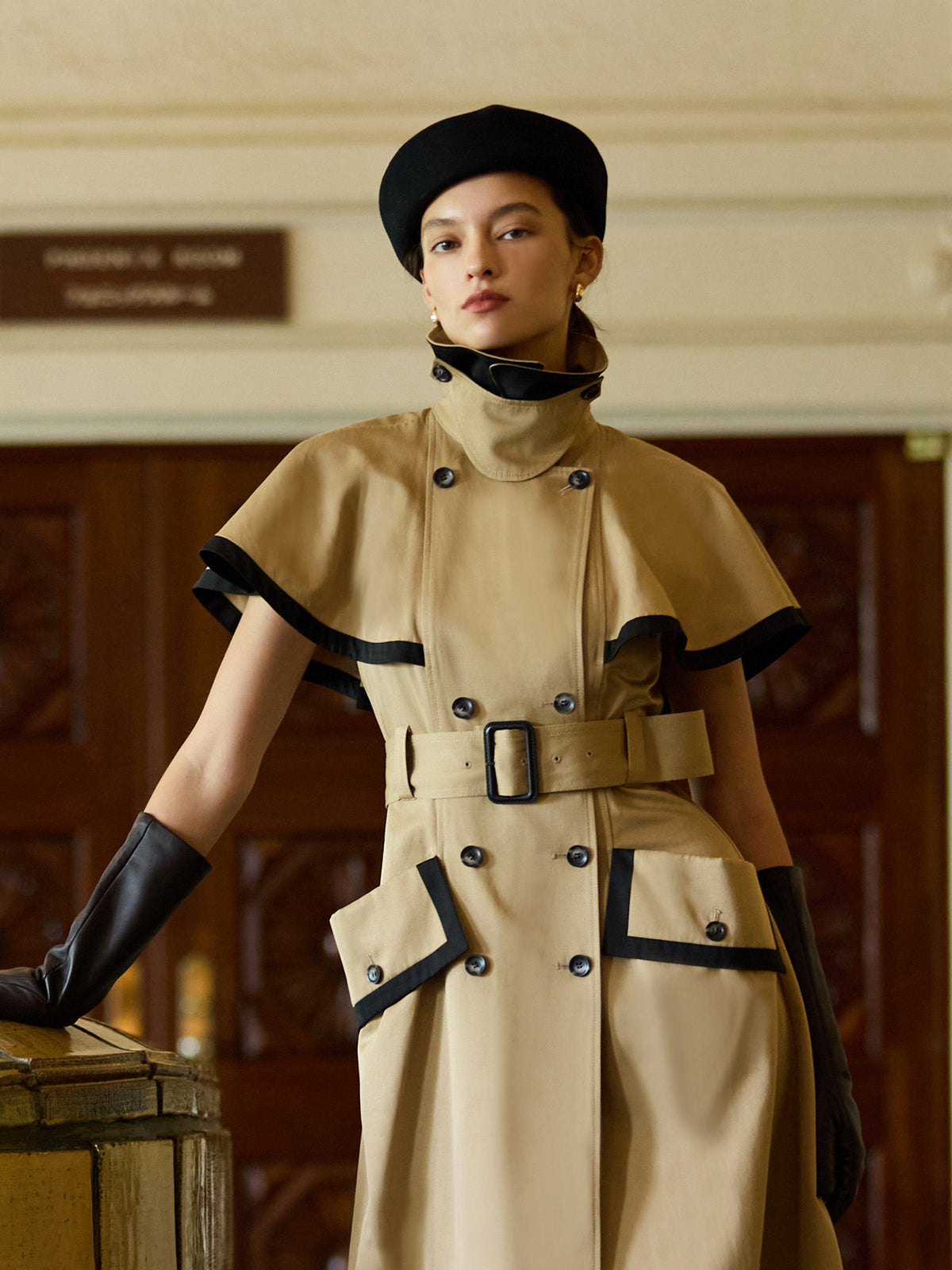 フェルトベレー帽