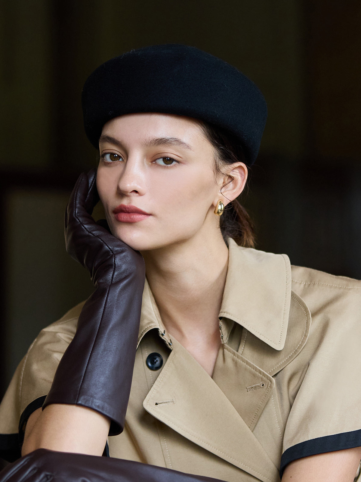 eimyistoire ベレー帽 フェルトベレー帽