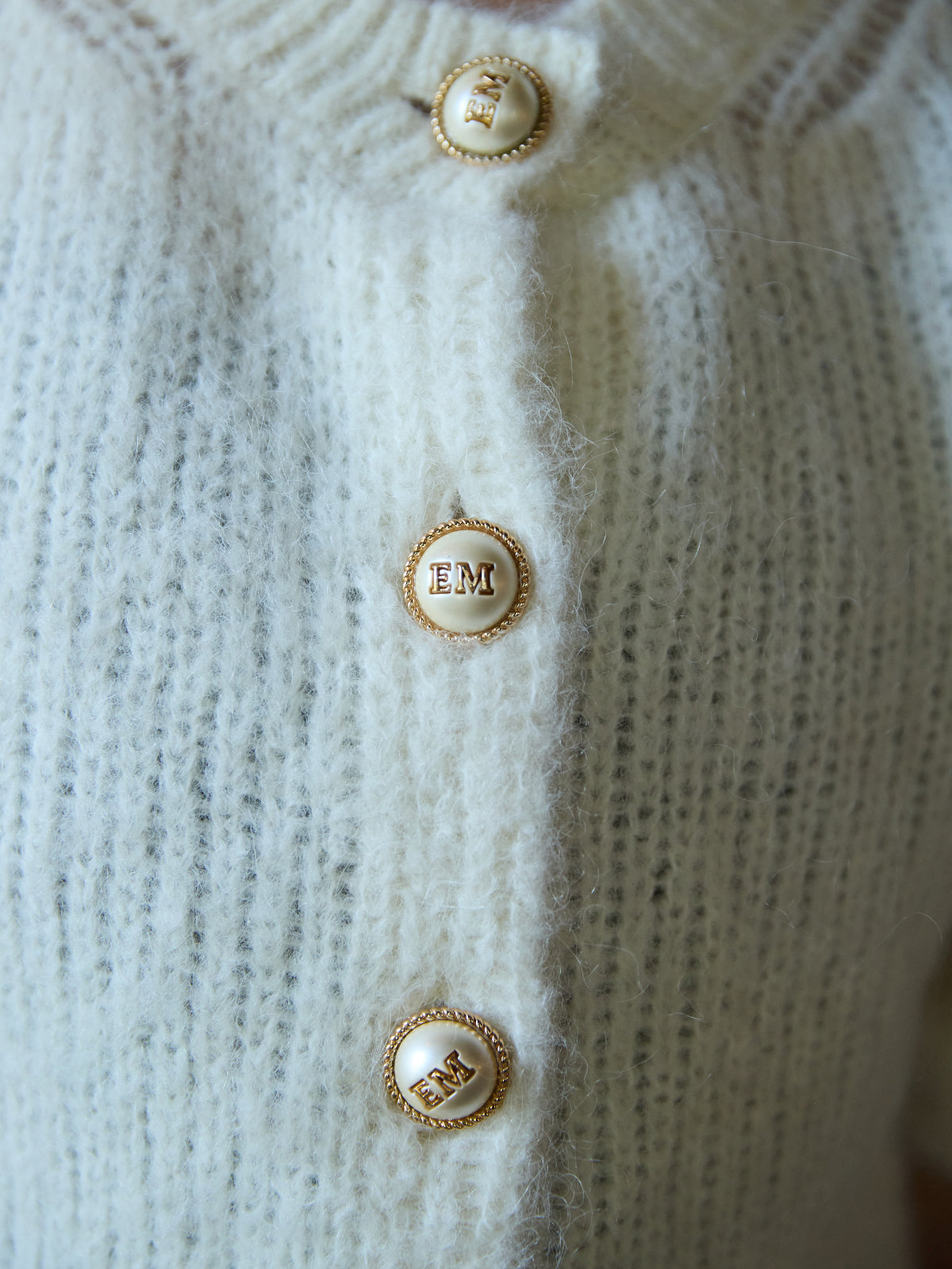 最終値下 ルネ パフスリーブ カーディガン 34 ベージュ NOBLE｜《予約・NOBLE別注》Venit/ヴェニット ネップツイード