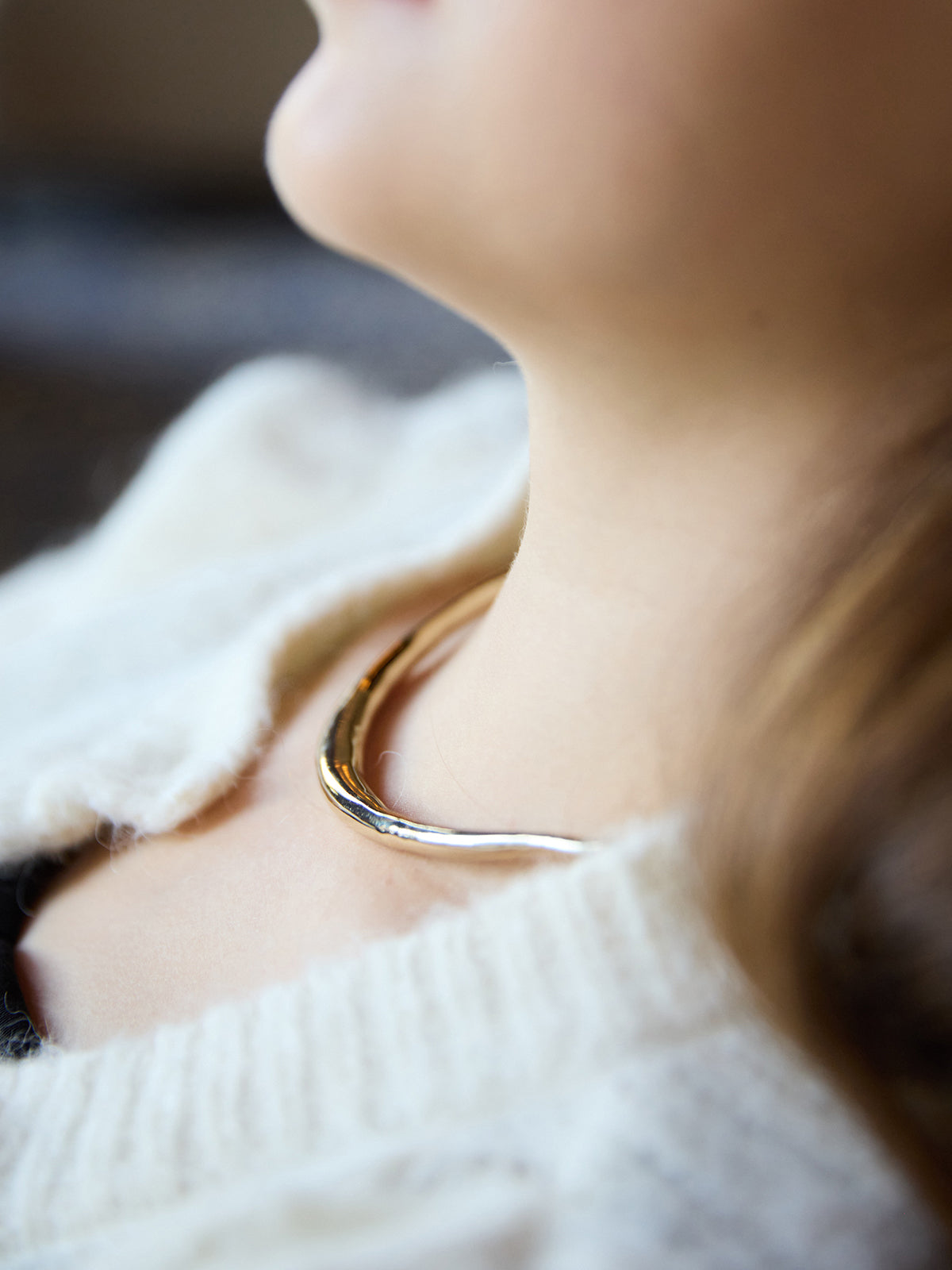 ニュアンスメタルチョーカー