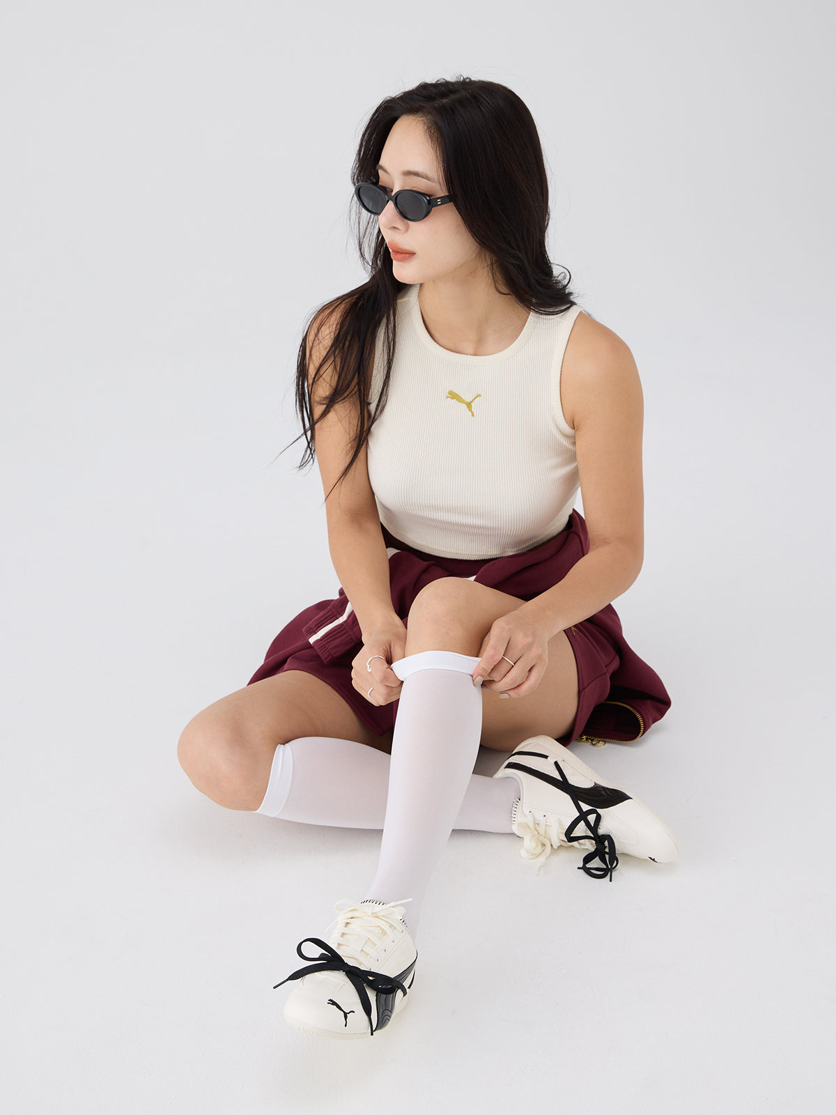 LGB アイボリー タンクトップ PUMA×EIMY ISTOIRE】タンクトップ